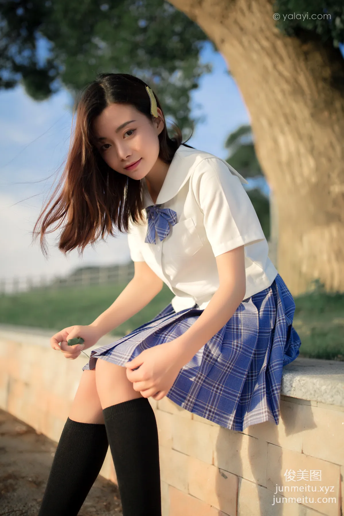 [YALAYI雅拉伊] 2020.07.28 NO.677 枝娅《青春在河畔奔走》 25