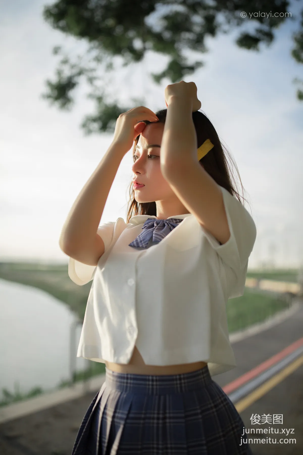 [YALAYI雅拉伊] 2020.07.28 NO.677 枝娅《青春在河畔奔走》 26