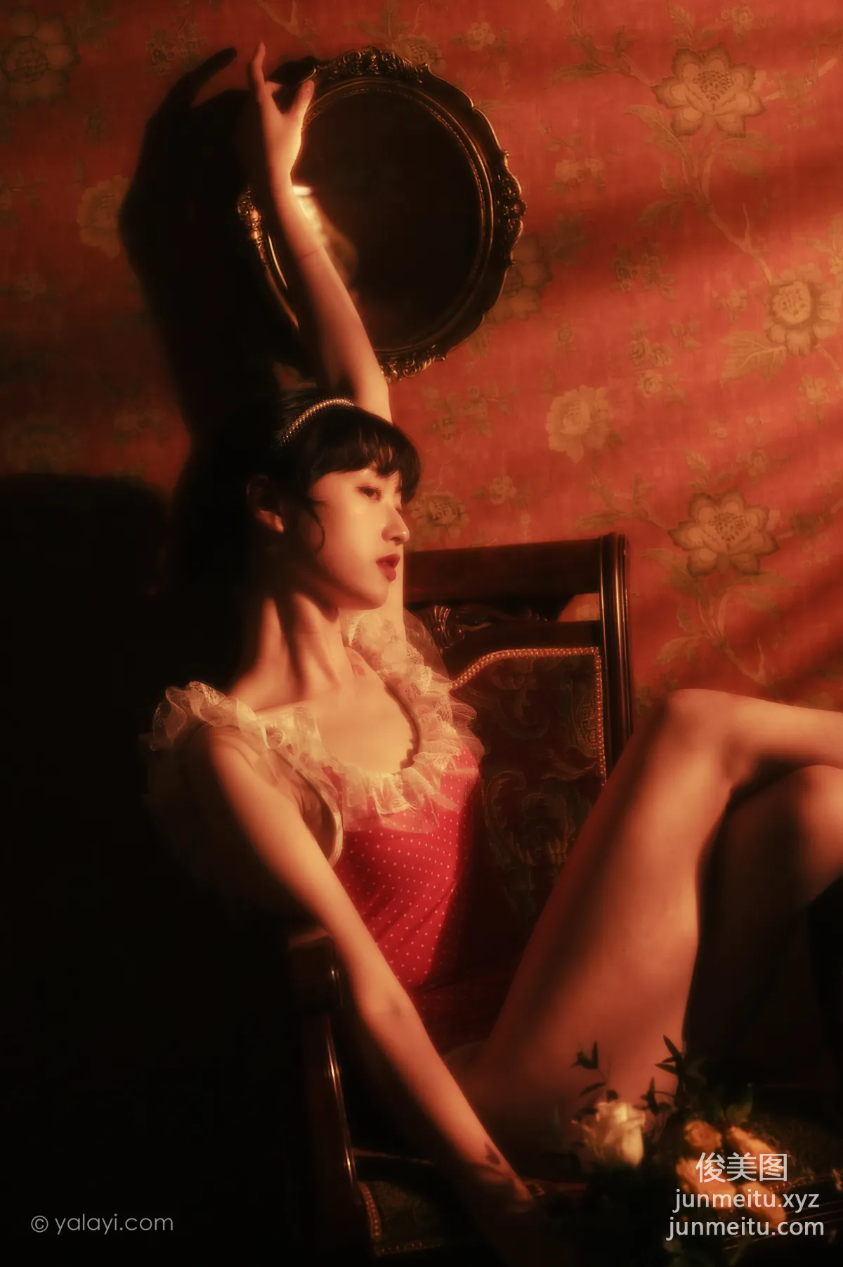 [YALAYI雅拉伊]2021.04.16 NO.787 紅顔舊夢 京京 37