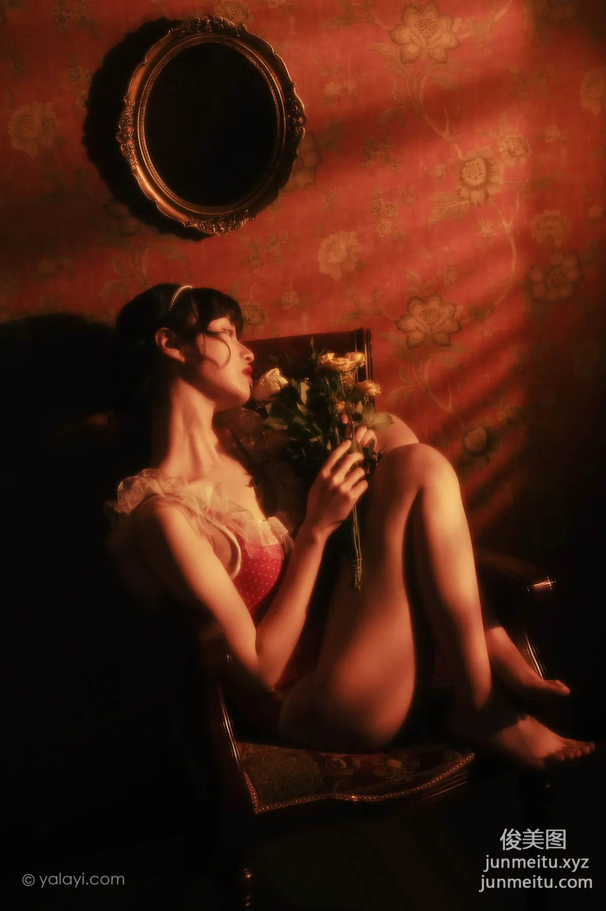[YALAYI雅拉伊]2021.04.16 NO.787 紅顔舊夢 京京 41