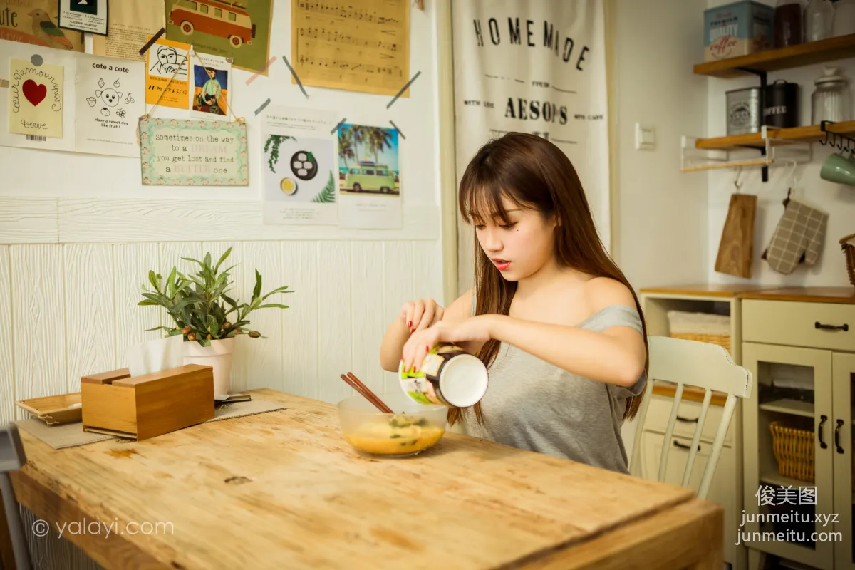 [YALAYI雅拉伊] 2020.10.02 NO.710 虞藝《吃貨女友》 10