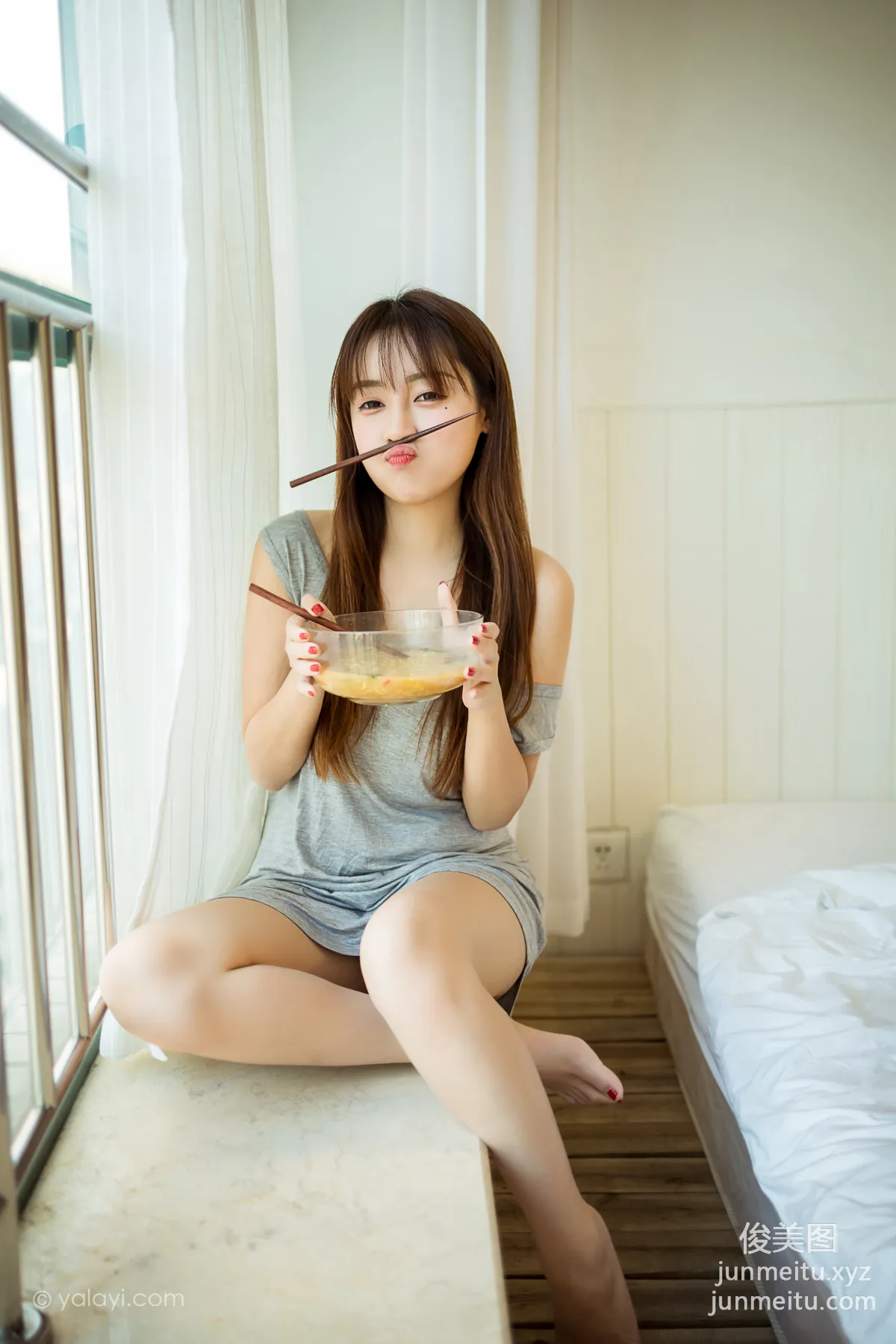 [YALAYI雅拉伊] 2020.10.02 NO.710 虞藝《吃貨女友》 19