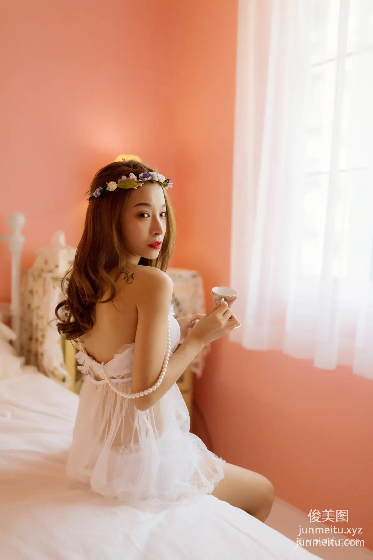 [YALAYI雅拉伊]2021.06.24 NO.810 粉色少女 微微 15