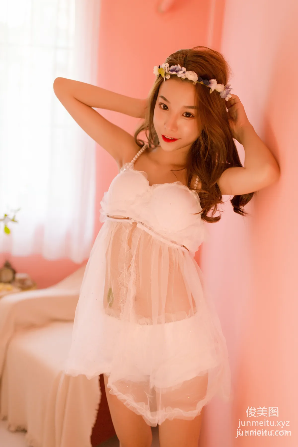 [YALAYI雅拉伊]2021.06.24 NO.810 粉色少女 微微 21