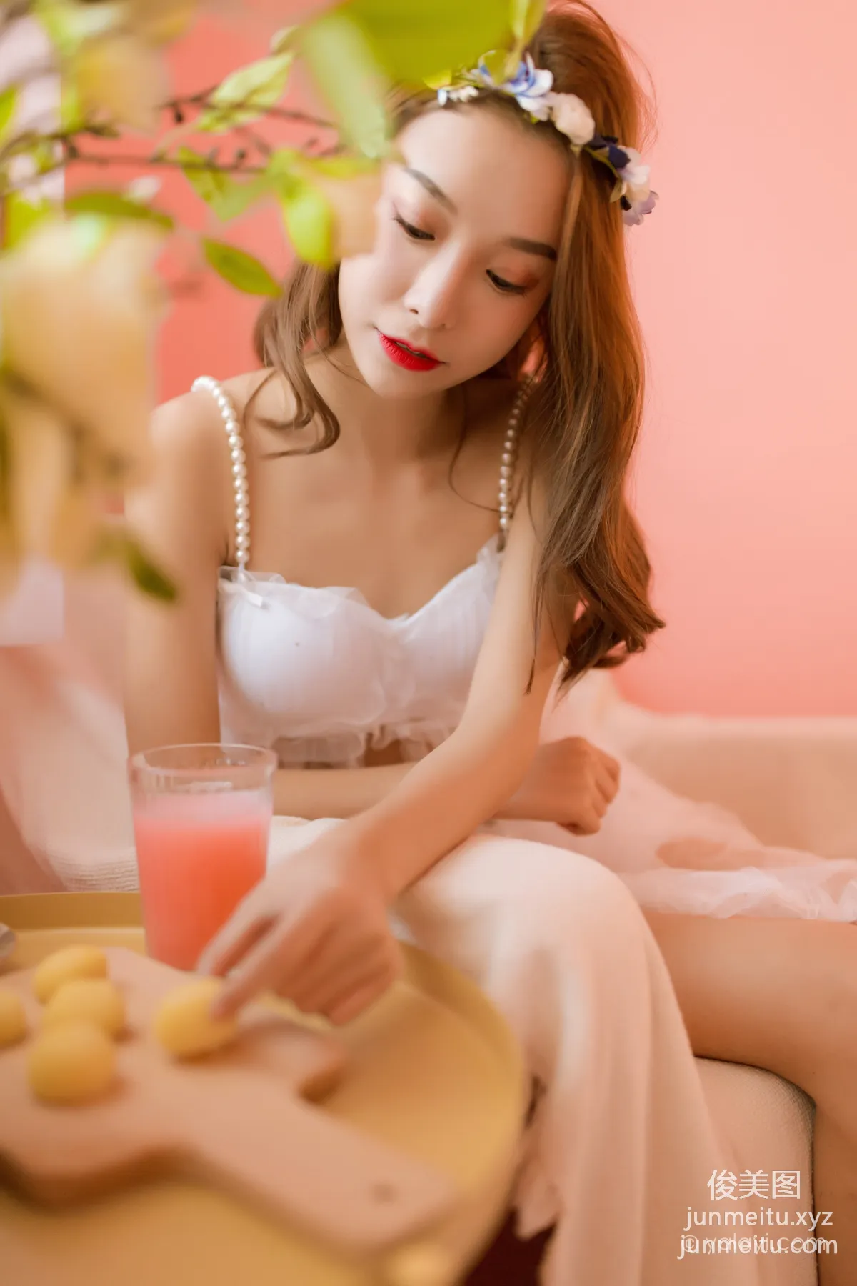 [YALAYI雅拉伊]2021.06.24 NO.810 粉色少女 微微 22