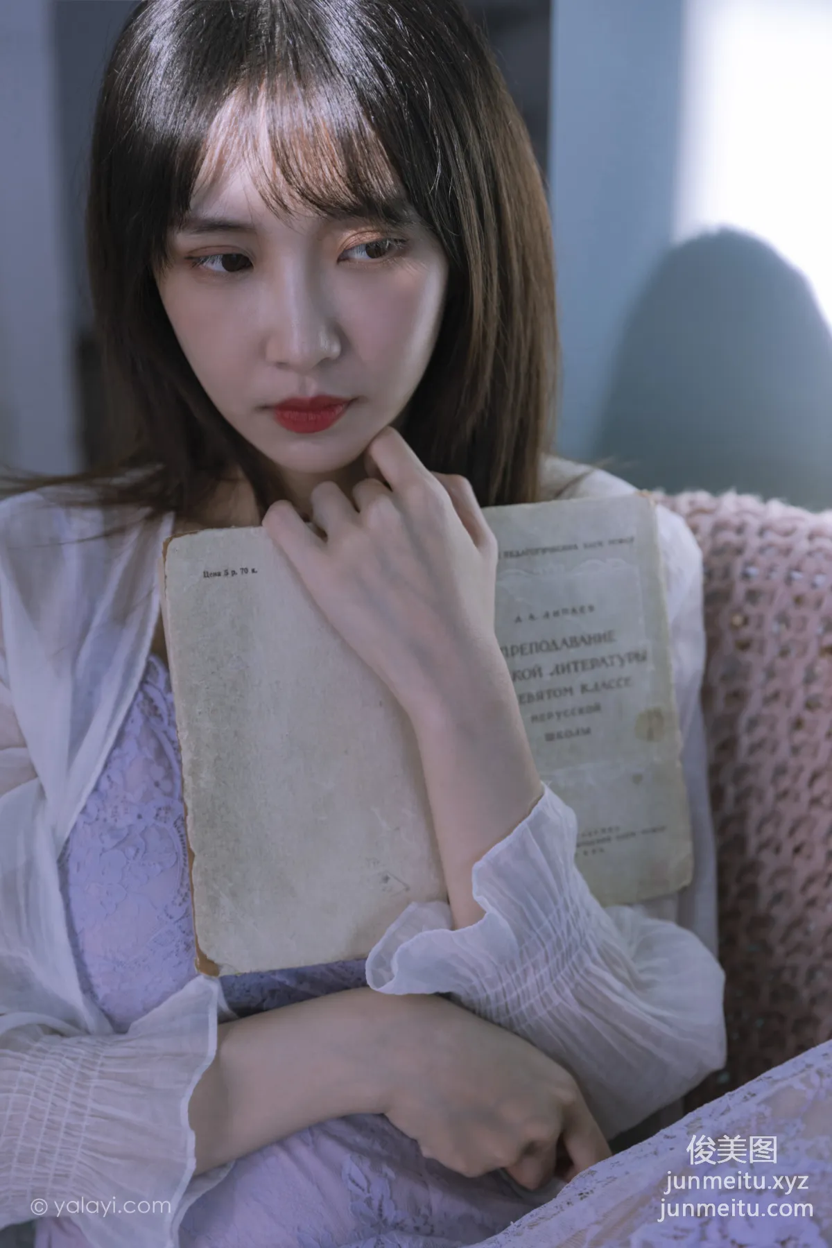 [YALAYI雅拉伊]2021.06.27 NO.811 紫色的早晨 妍妍 5