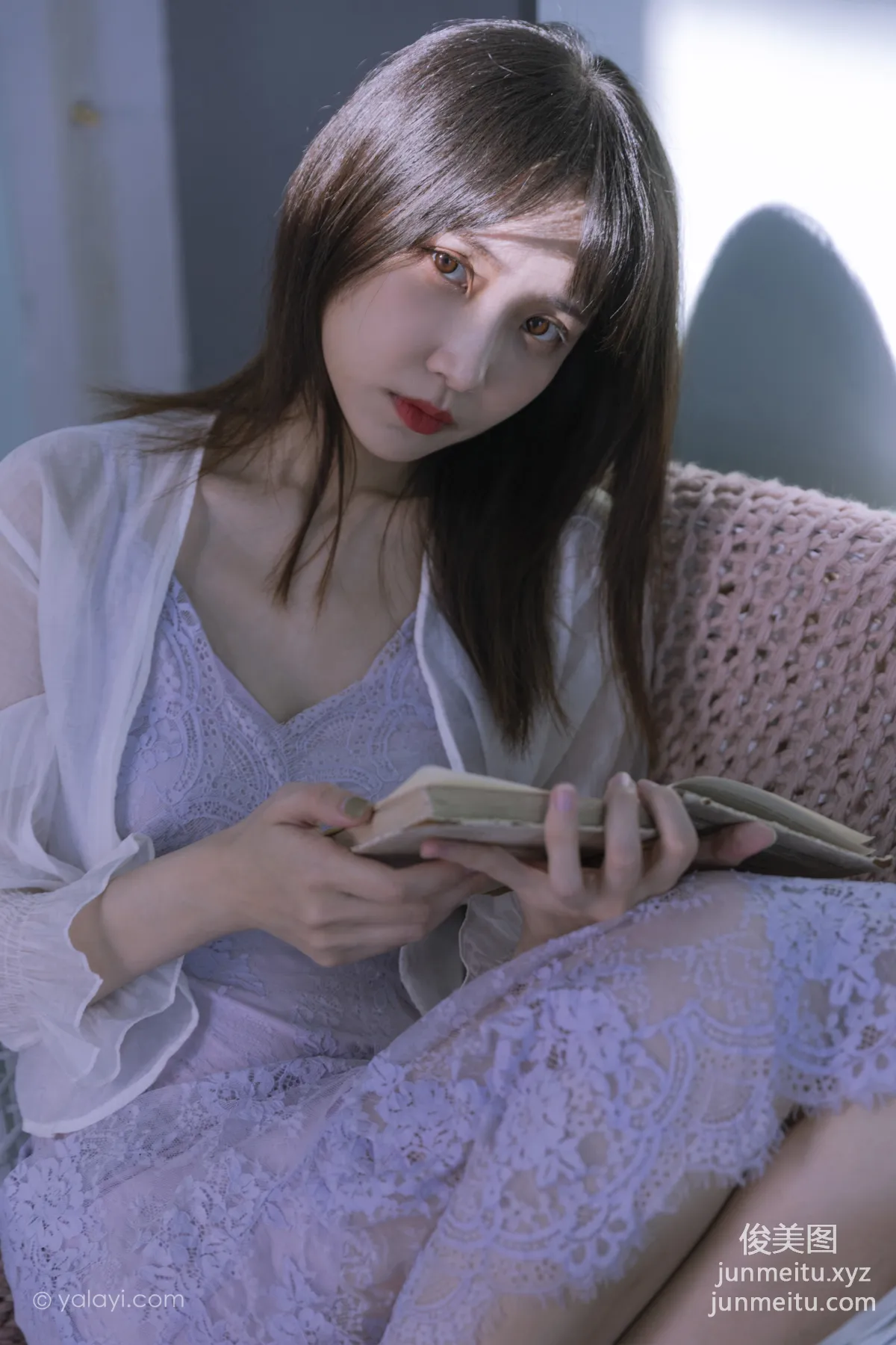 [YALAYI雅拉伊]2021.06.27 NO.811 紫色的早晨 妍妍 7