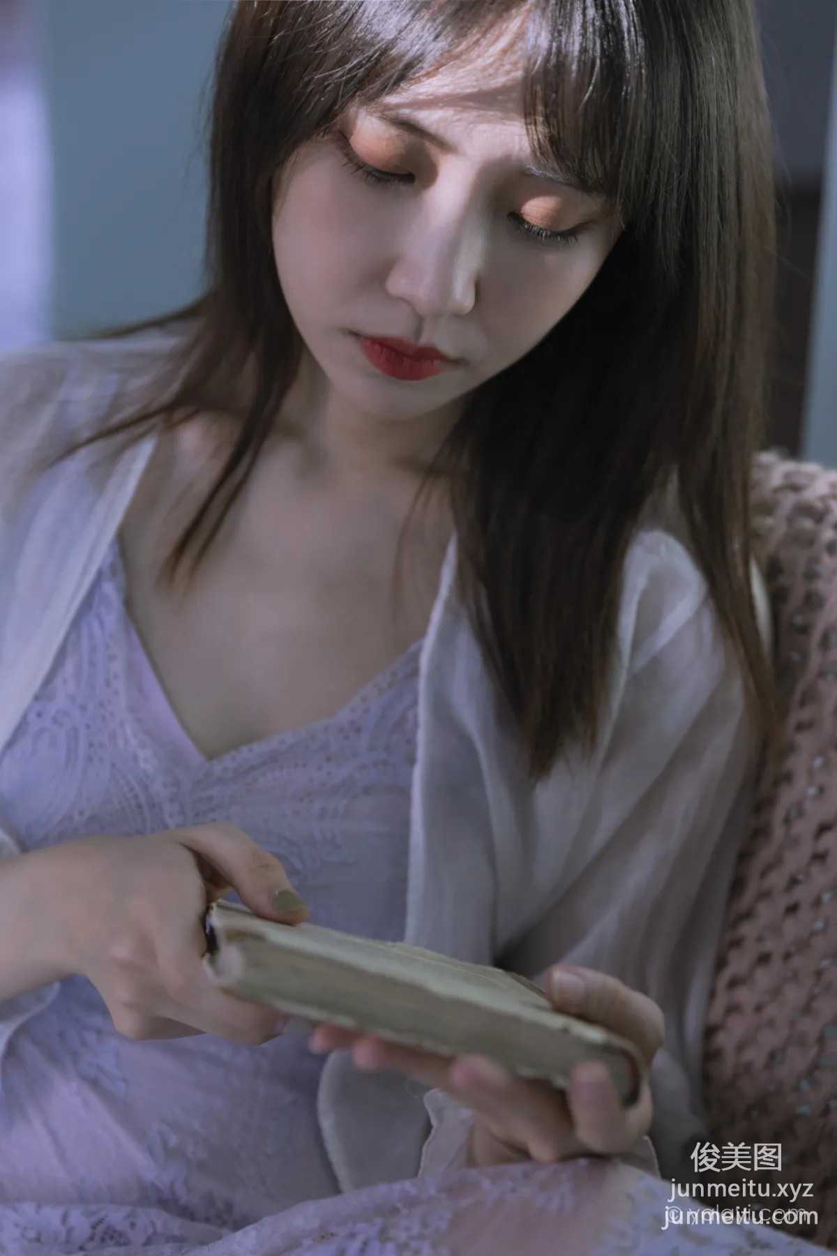 [YALAYI雅拉伊]2021.06.27 NO.811 紫色的早晨 妍妍 8