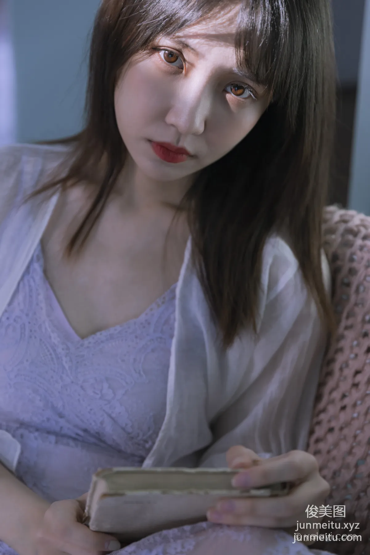 [YALAYI雅拉伊]2021.06.27 NO.811 紫色的早晨 妍妍 9