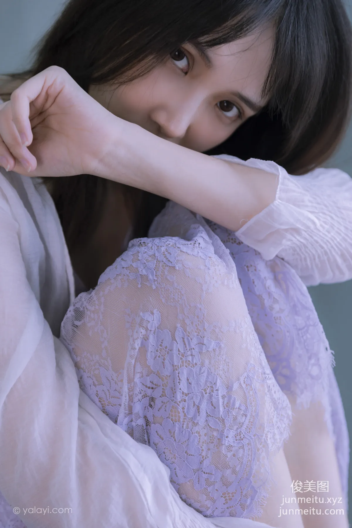 [YALAYI雅拉伊]2021.06.27 NO.811 紫色的早晨 妍妍 17