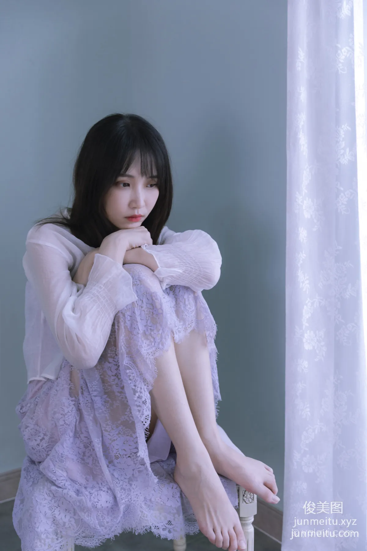 [YALAYI雅拉伊]2021.06.27 NO.811 紫色的早晨 妍妍 19