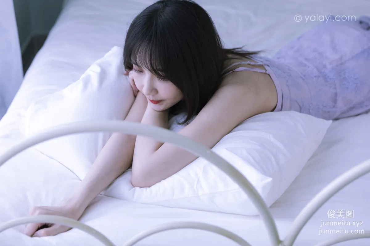 [YALAYI雅拉伊]2021.06.27 NO.811 紫色的早晨 妍妍 22