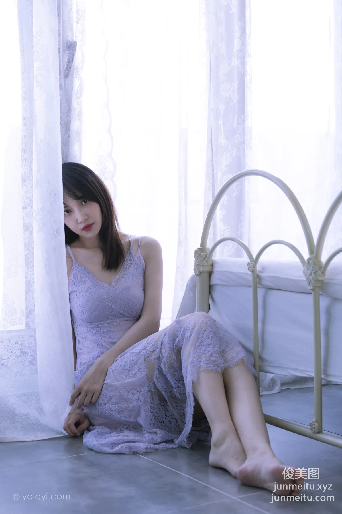 [YALAYI雅拉伊]2021.06.27 NO.811 紫色的早晨 妍妍 34