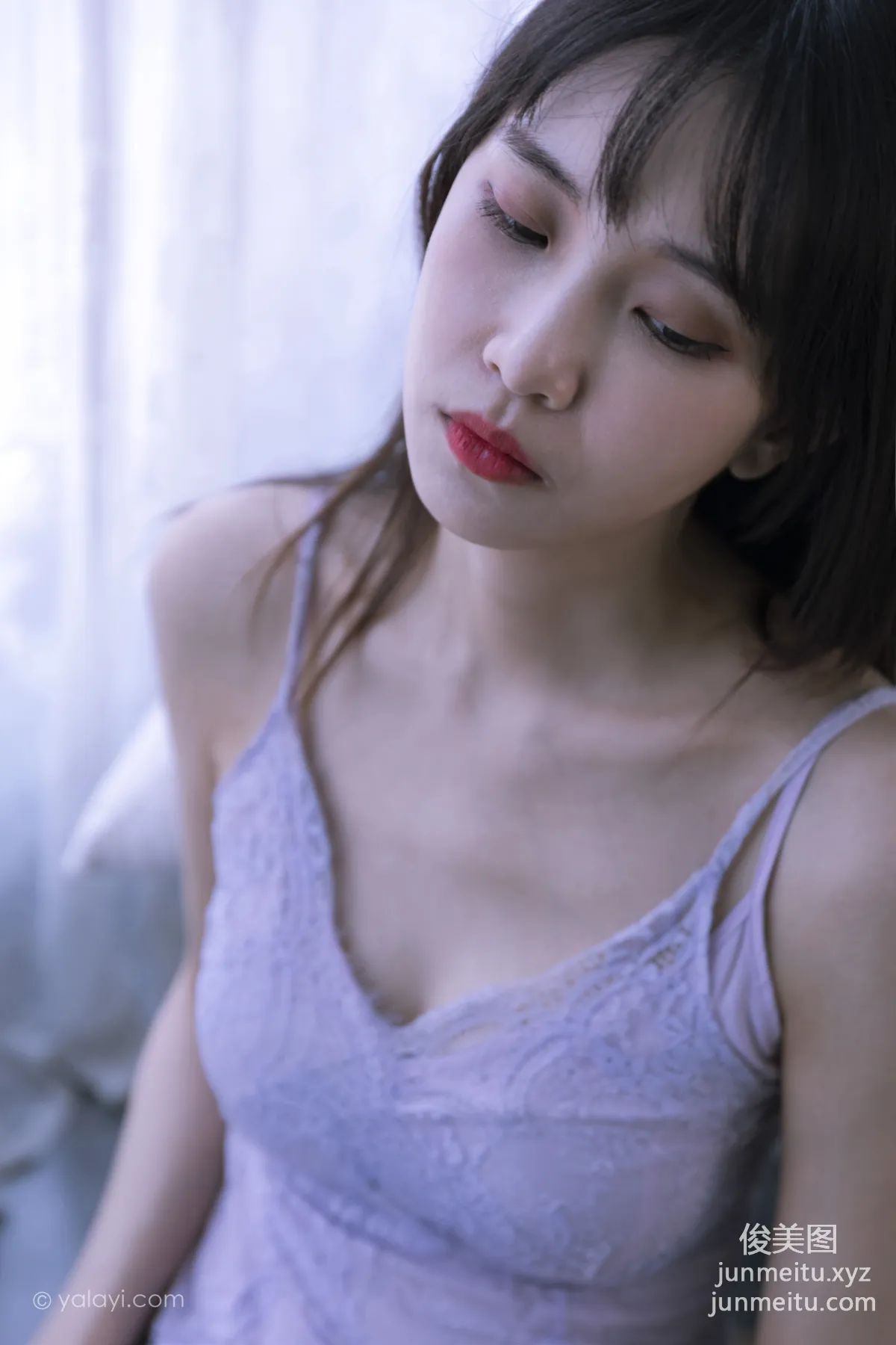 [YALAYI雅拉伊]2021.06.27 NO.811 紫色的早晨 妍妍 38