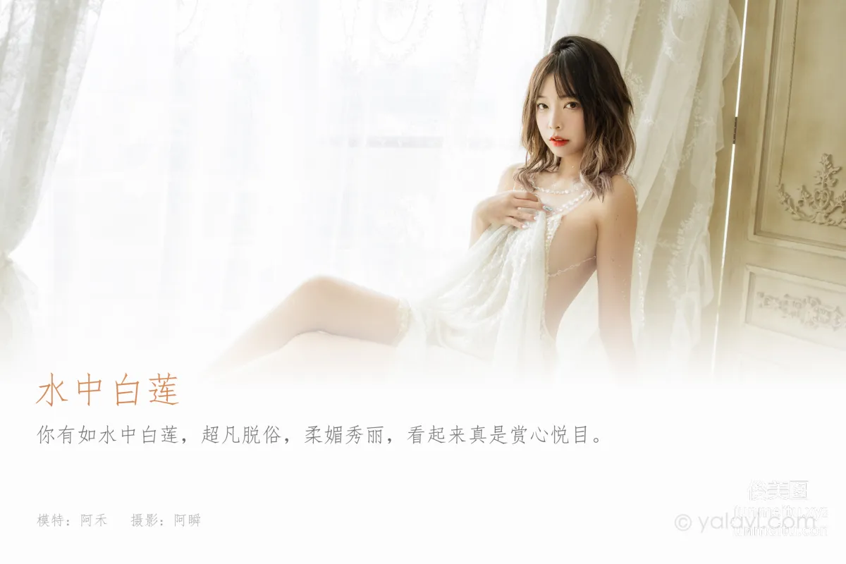 [YALAYI雅拉伊]2021.11.22 NO.868 水中白蓮 阿禾 1