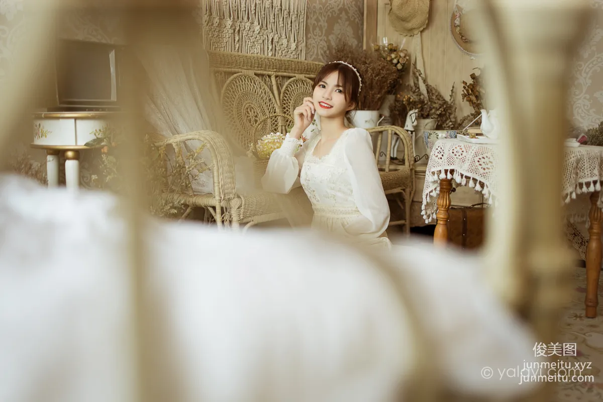 [YALAYI雅拉伊]2021.11.29 NO.871 花白裙 茹莎 27