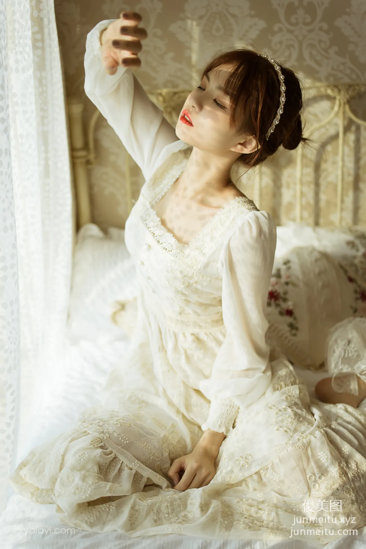 [YALAYI雅拉伊]2021.11.29 NO.871 花白裙 茹莎 29