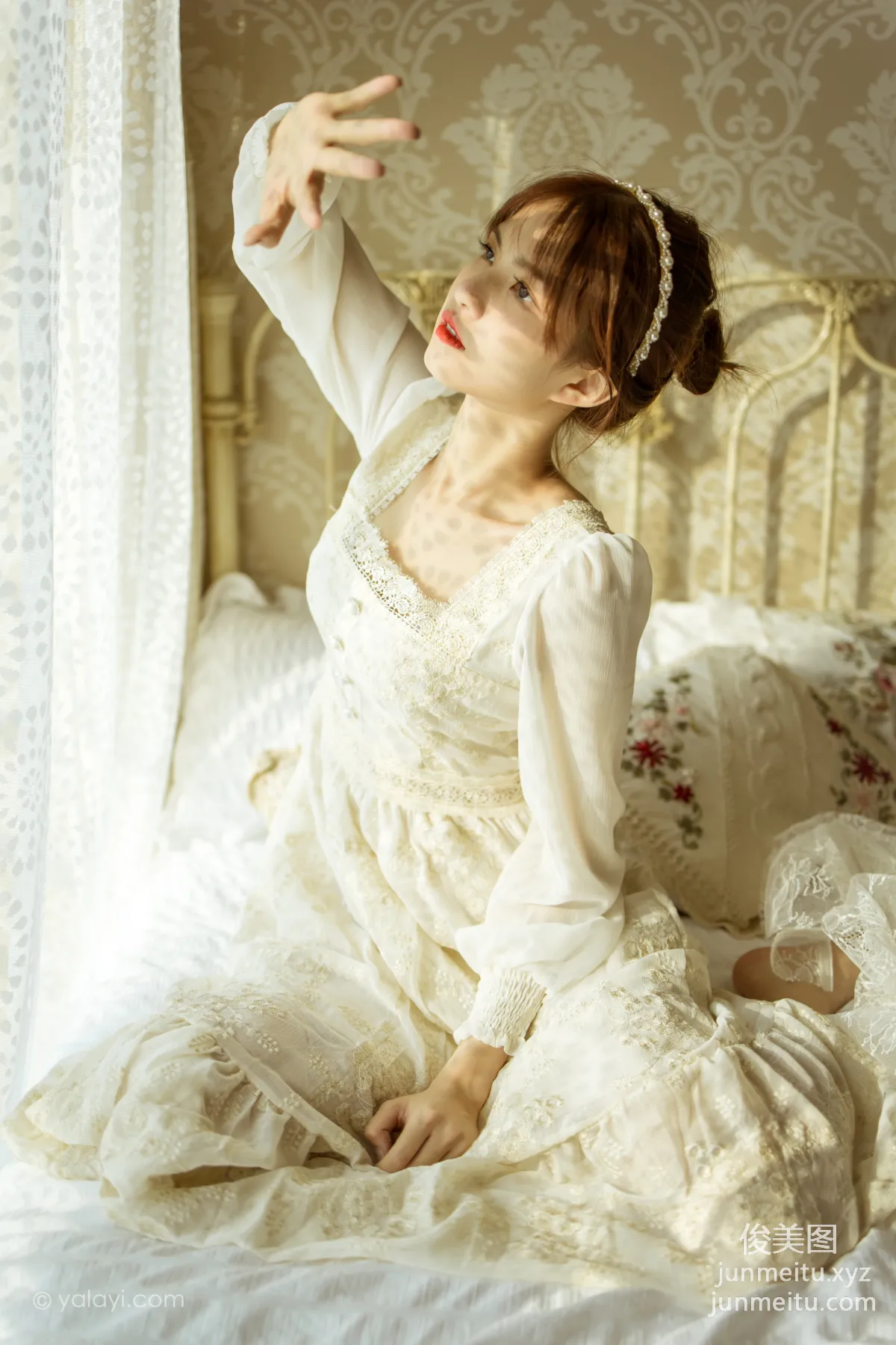 [YALAYI雅拉伊]2021.11.29 NO.871 花白裙 茹莎 30