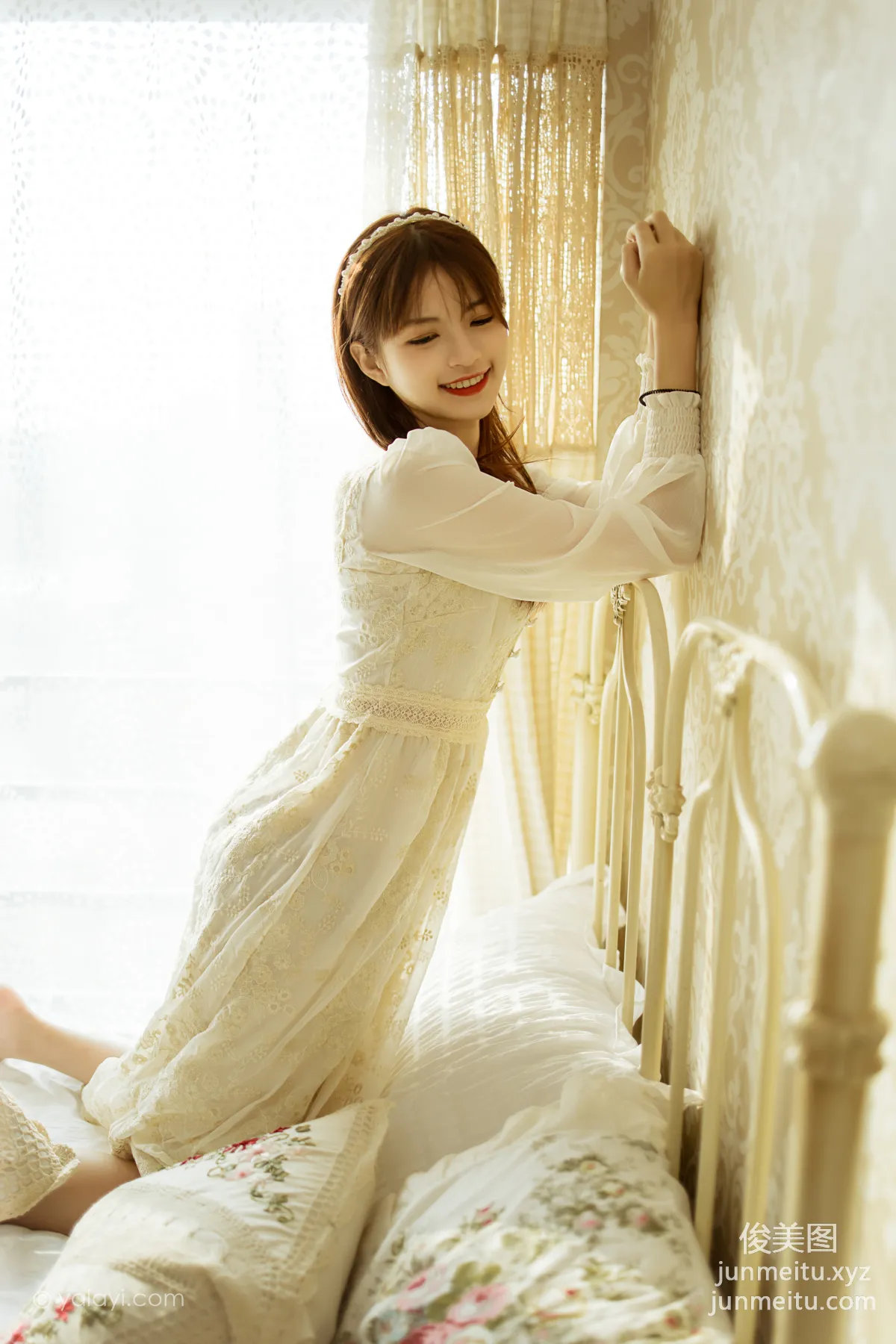 [YALAYI雅拉伊]2021.11.29 NO.871 花白裙 茹莎 38
