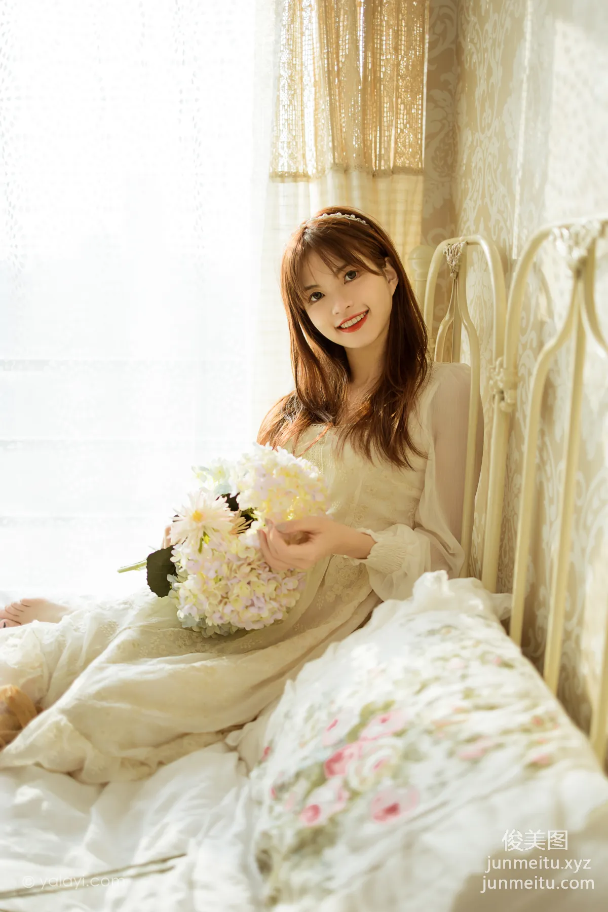 [YALAYI雅拉伊]2021.11.29 NO.871 花白裙 茹莎 41