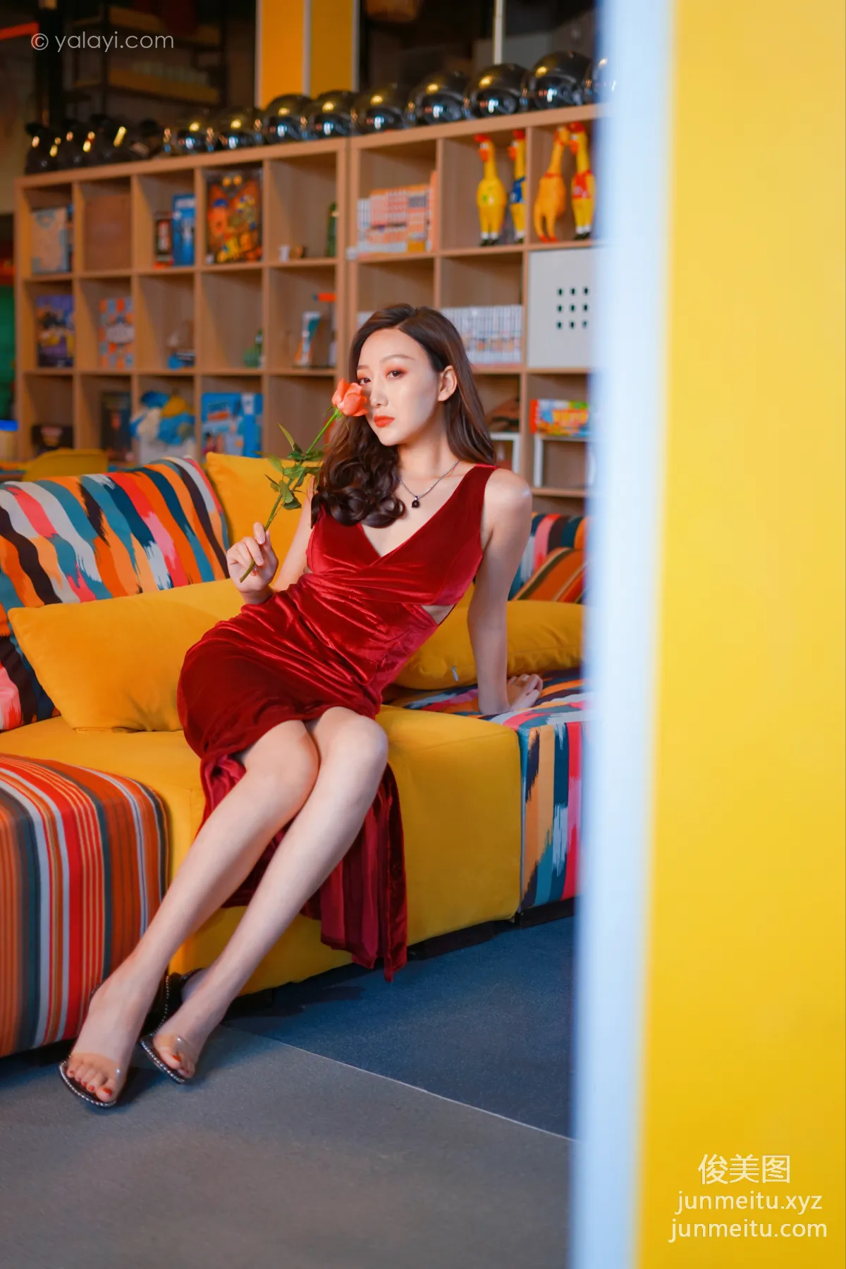 [YALAYI雅拉伊]2021.12.16 NO.878 美人一笑也傾城 蕊思 23
