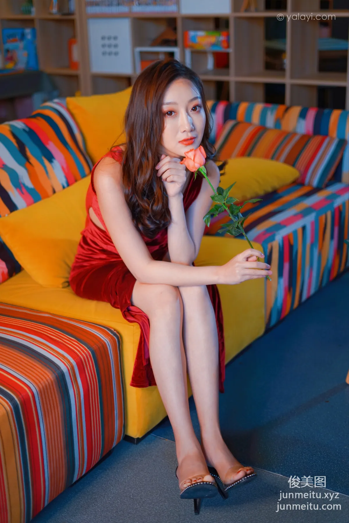 [YALAYI雅拉伊]2021.12.16 NO.878 美人一笑也傾城 蕊思 39