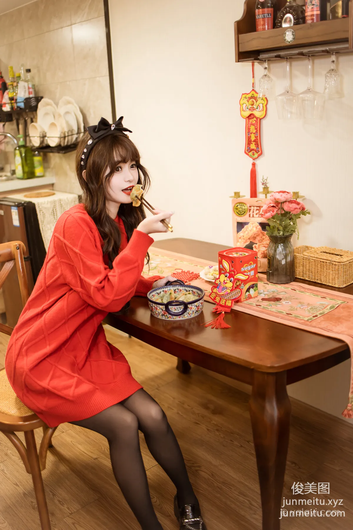[YALAYI雅拉伊] 2023.01.19 NO.1000 穿上你送的紅毛衣 小亭 22