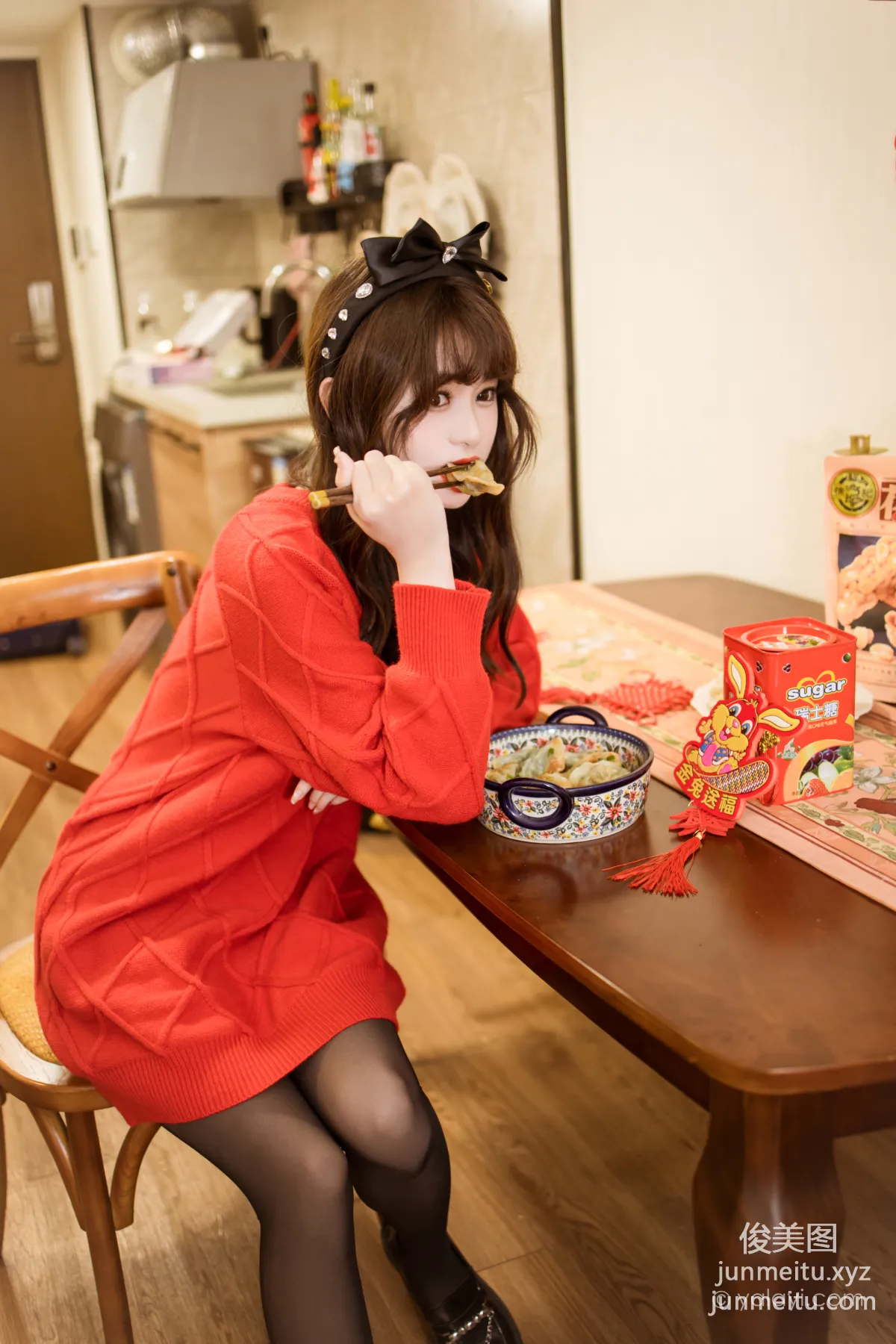 [YALAYI雅拉伊] 2023.01.19 NO.1000 穿上你送的紅毛衣 小亭 26