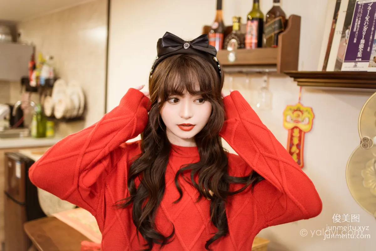 [YALAYI雅拉伊] 2023.01.19 NO.1000 穿上你送的紅毛衣 小亭 40
