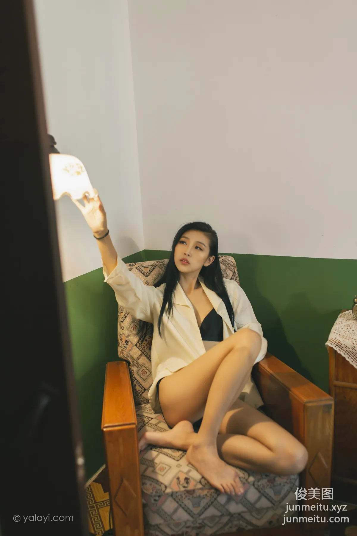 [YALAYI雅拉伊] 2023.03.01 NO.1011 白襯衣女神 圖雅 18