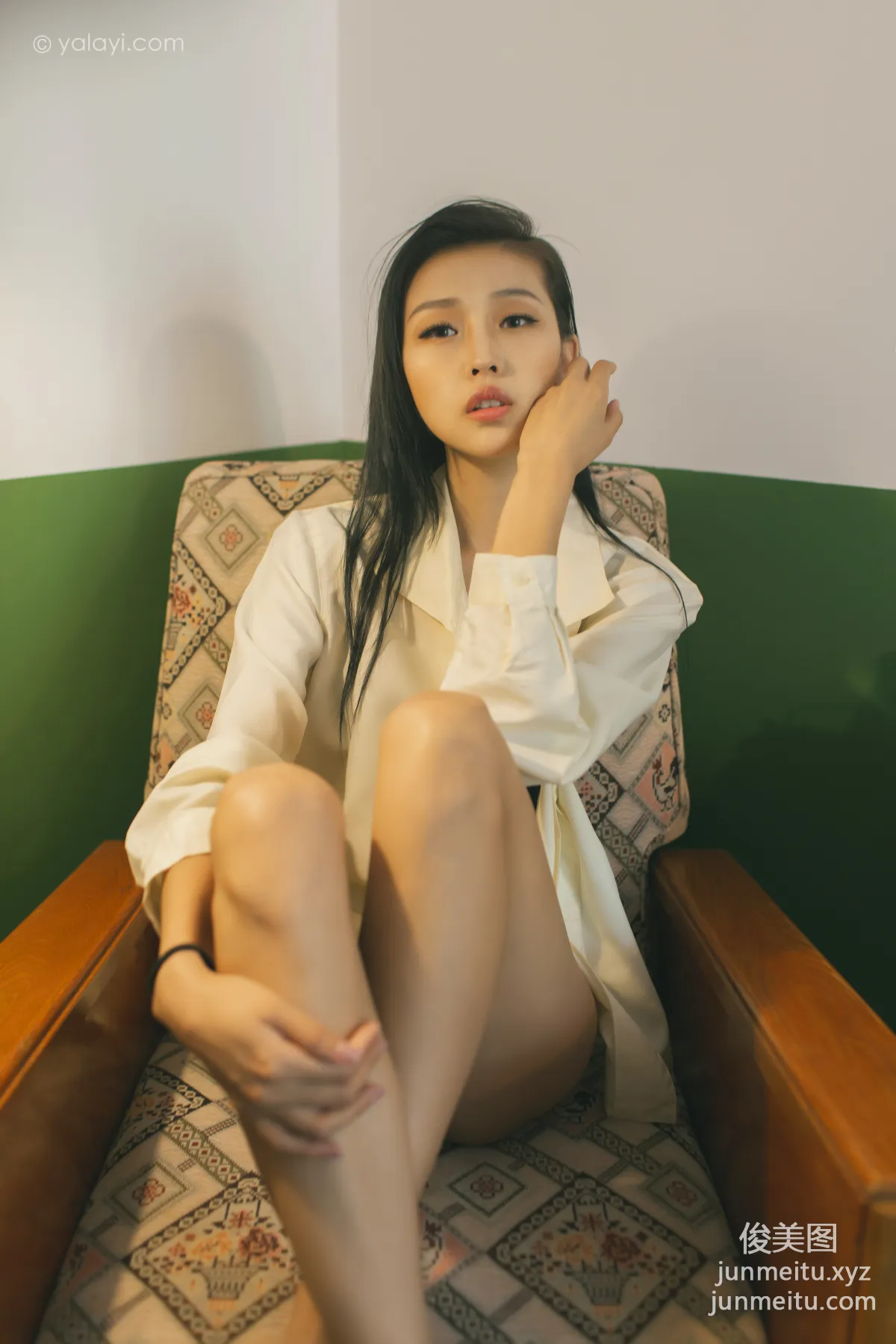 [YALAYI雅拉伊] 2023.03.01 NO.1011 白襯衣女神 圖雅 19