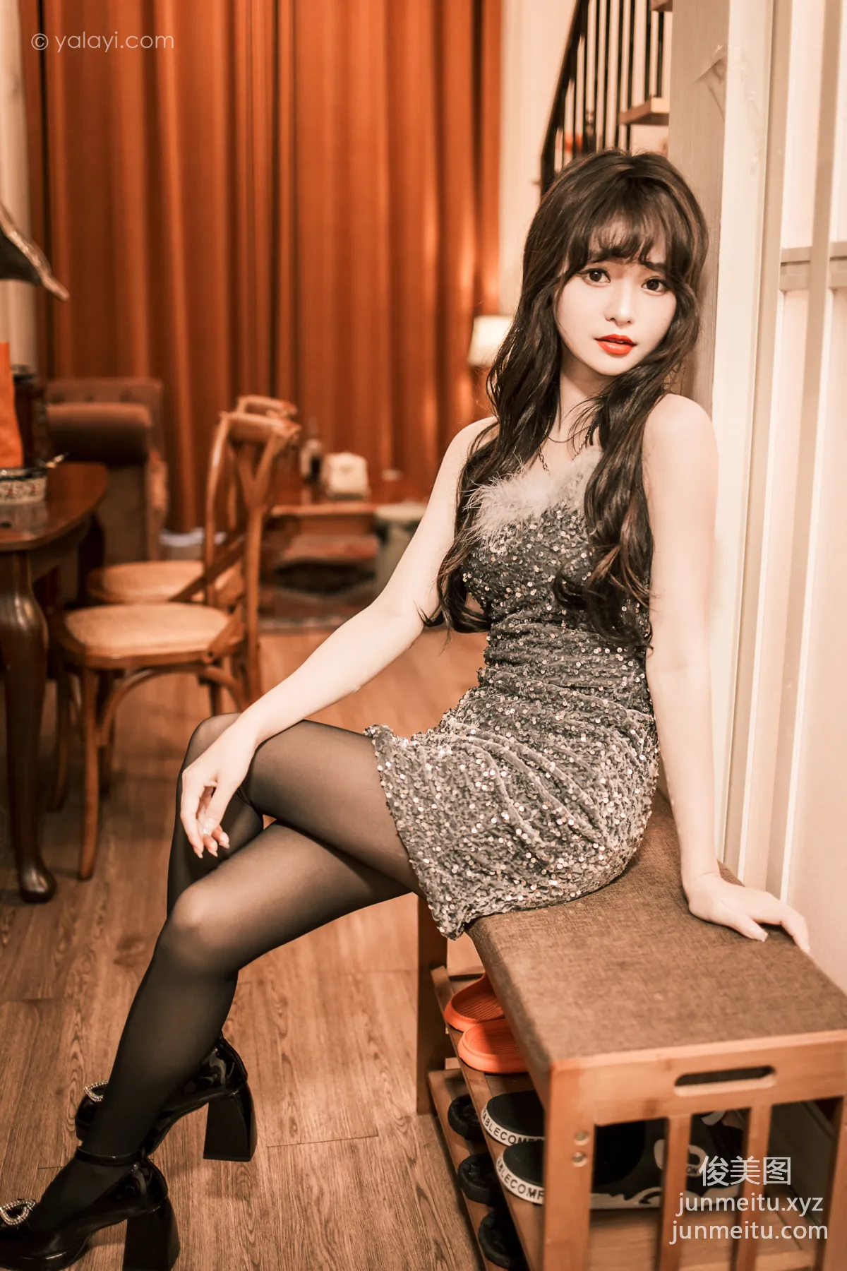 [YALAYI雅拉伊] 2023.05.02 NO.1023 優雅的小黑裙 小亭 31