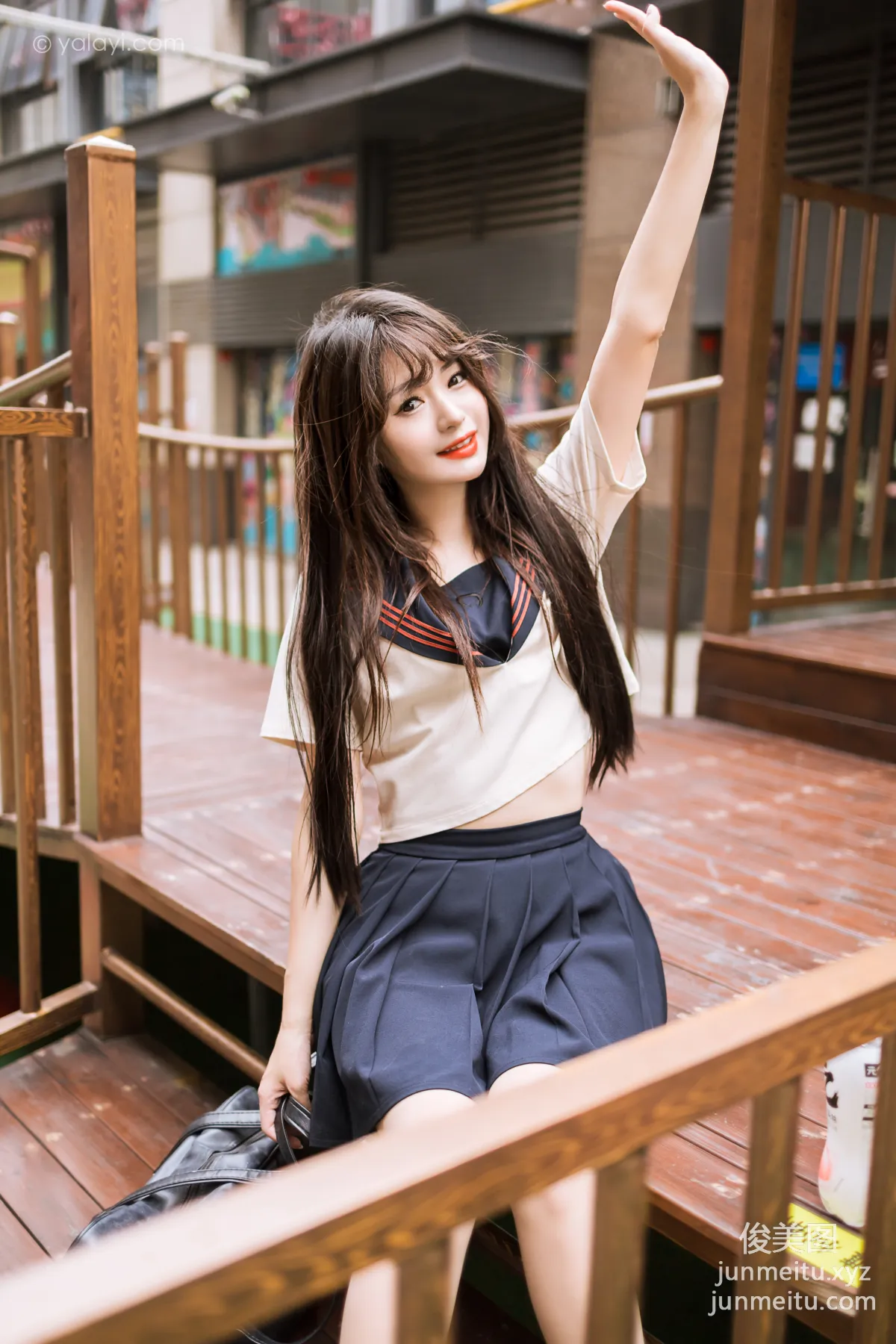 [YALAYI雅拉伊] 2023.06.19 NO.1041 jk制服 小亭 33