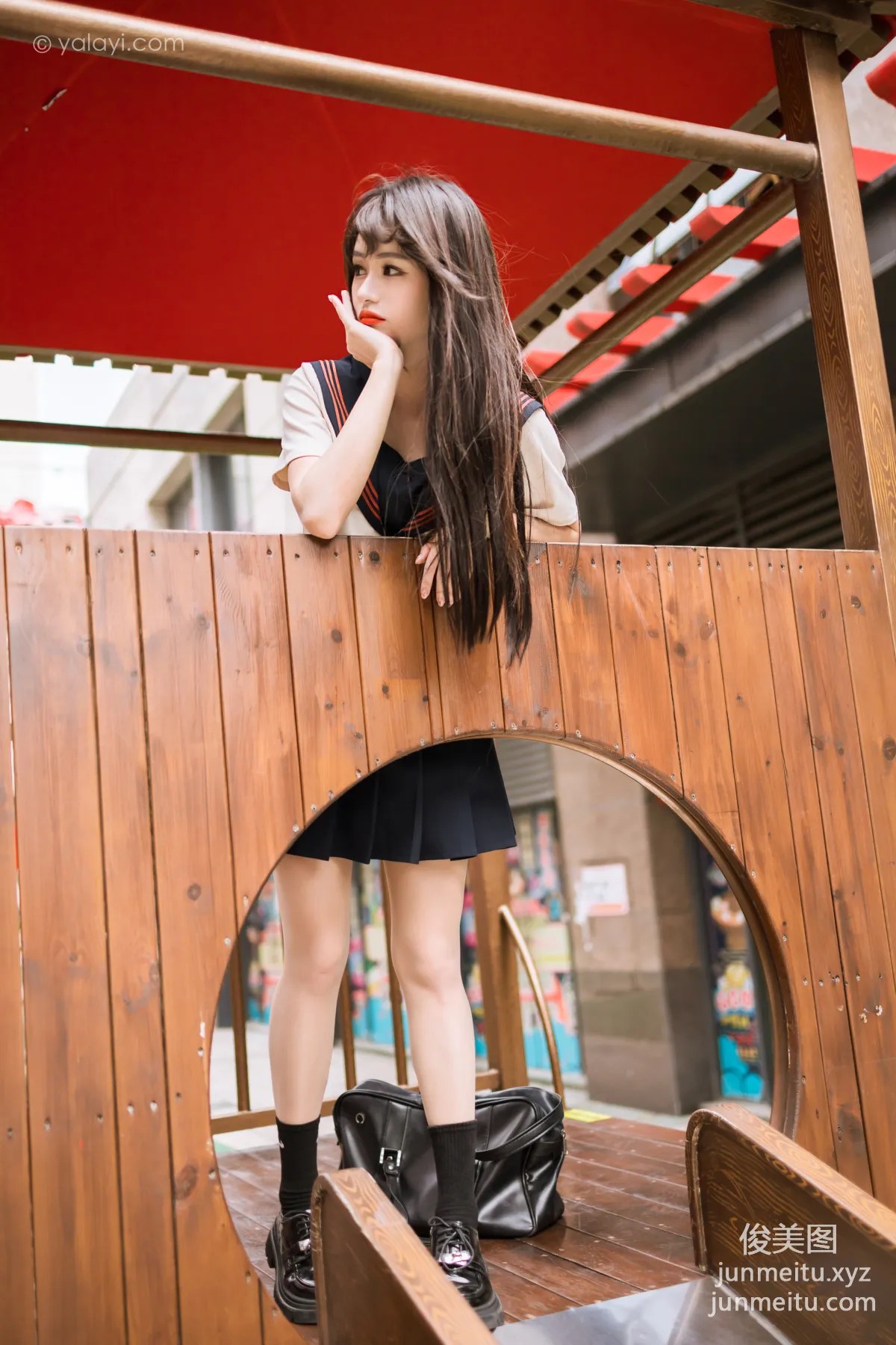 [YALAYI雅拉伊] 2023.06.19 NO.1041 jk制服 小亭 47