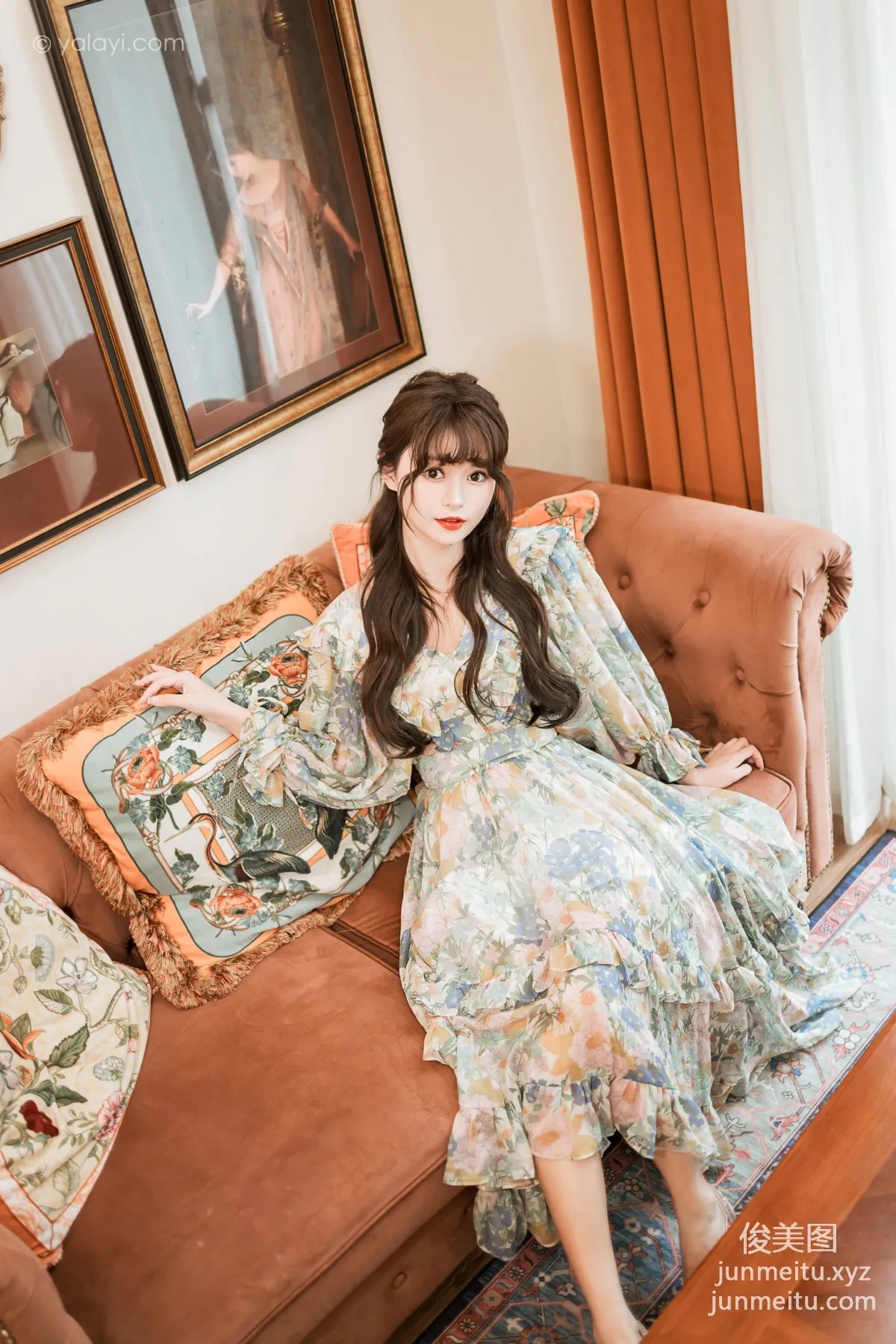 [YALAYI雅拉伊]2023.03.20 NO.1016 碎花裙少女 小亭 3