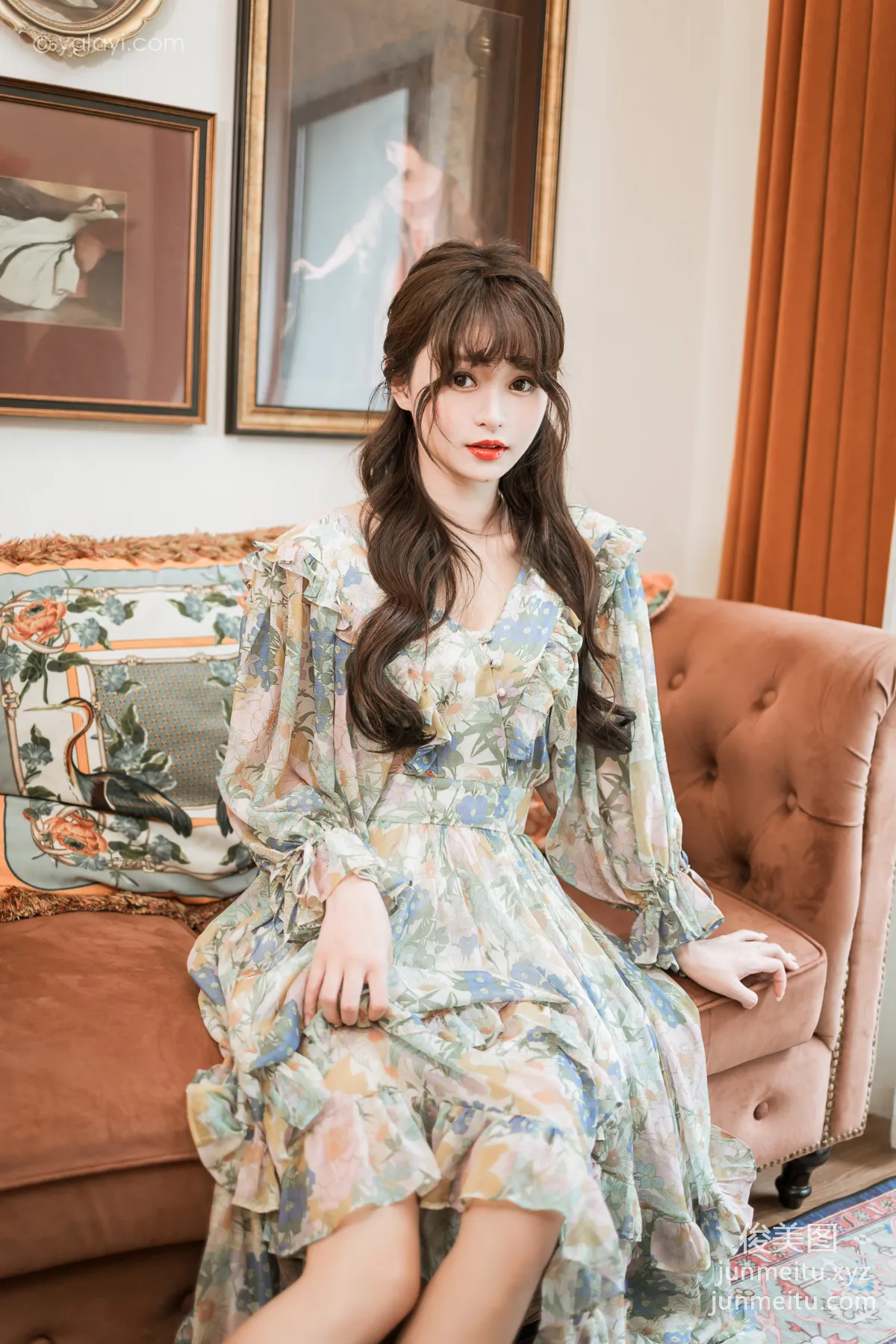 [YALAYI雅拉伊]2023.03.20 NO.1016 碎花裙少女 小亭 11