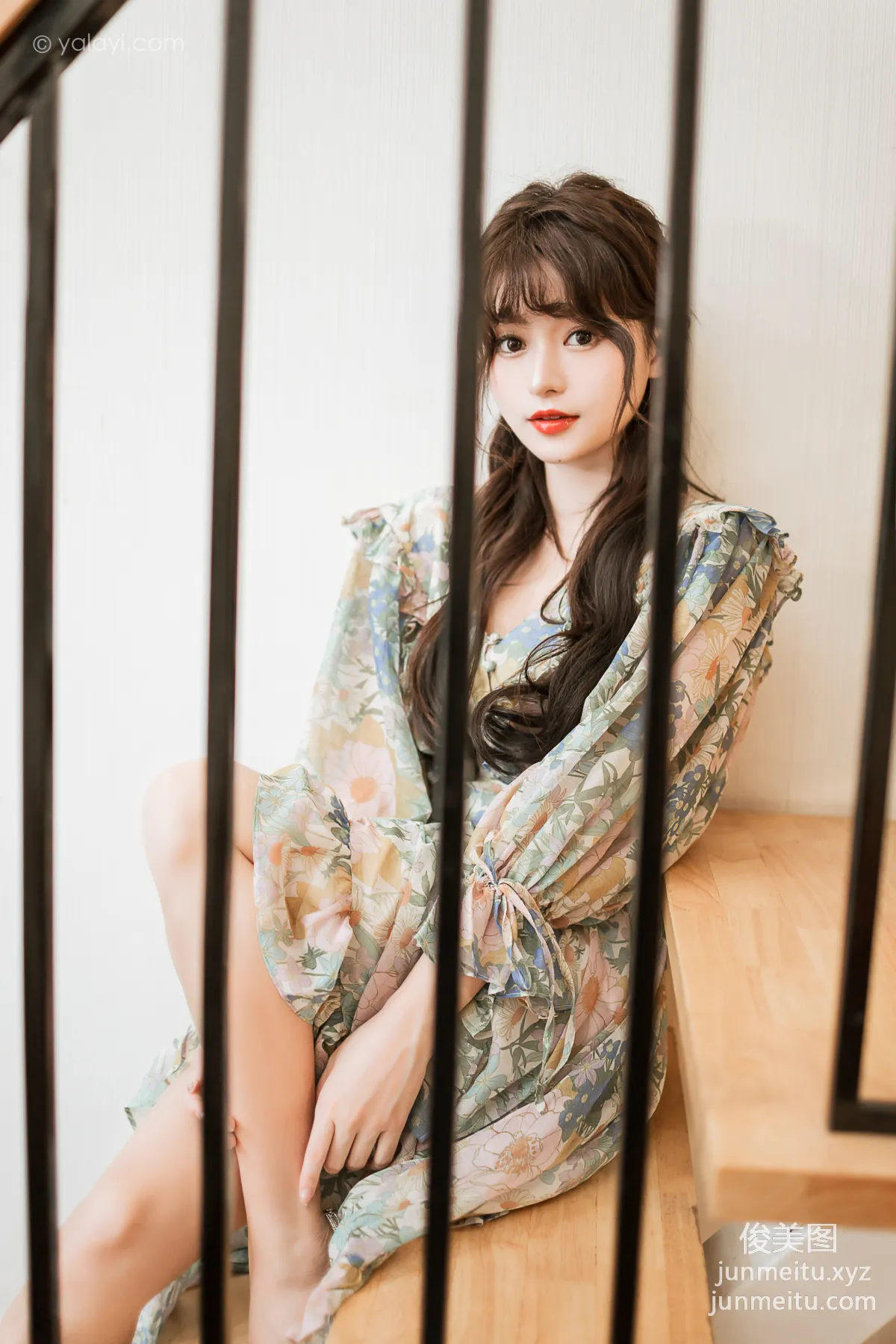 [YALAYI雅拉伊]2023.03.20 NO.1016 碎花裙少女 小亭 21