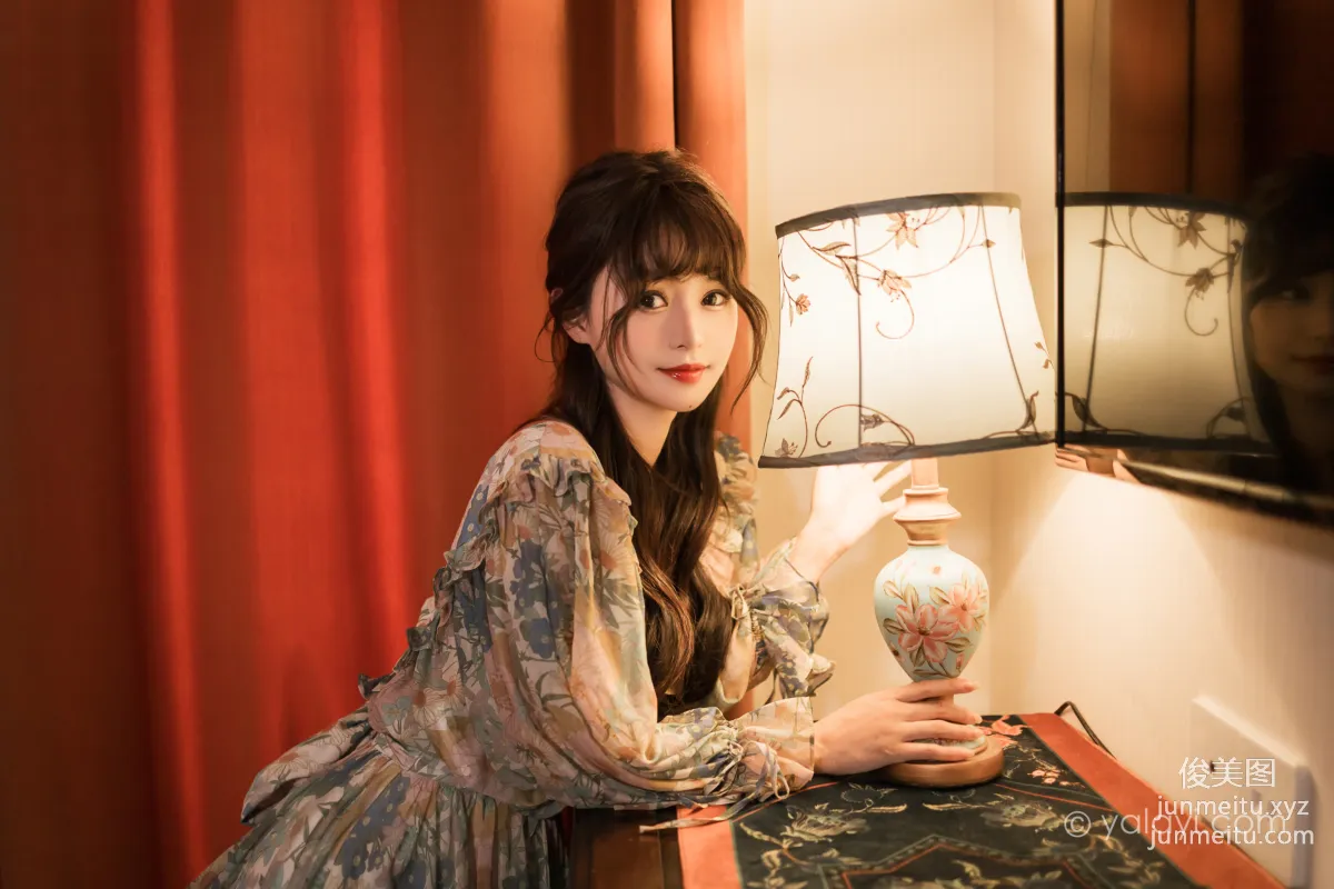 [YALAYI雅拉伊]2023.03.20 NO.1016 碎花裙少女 小亭 23