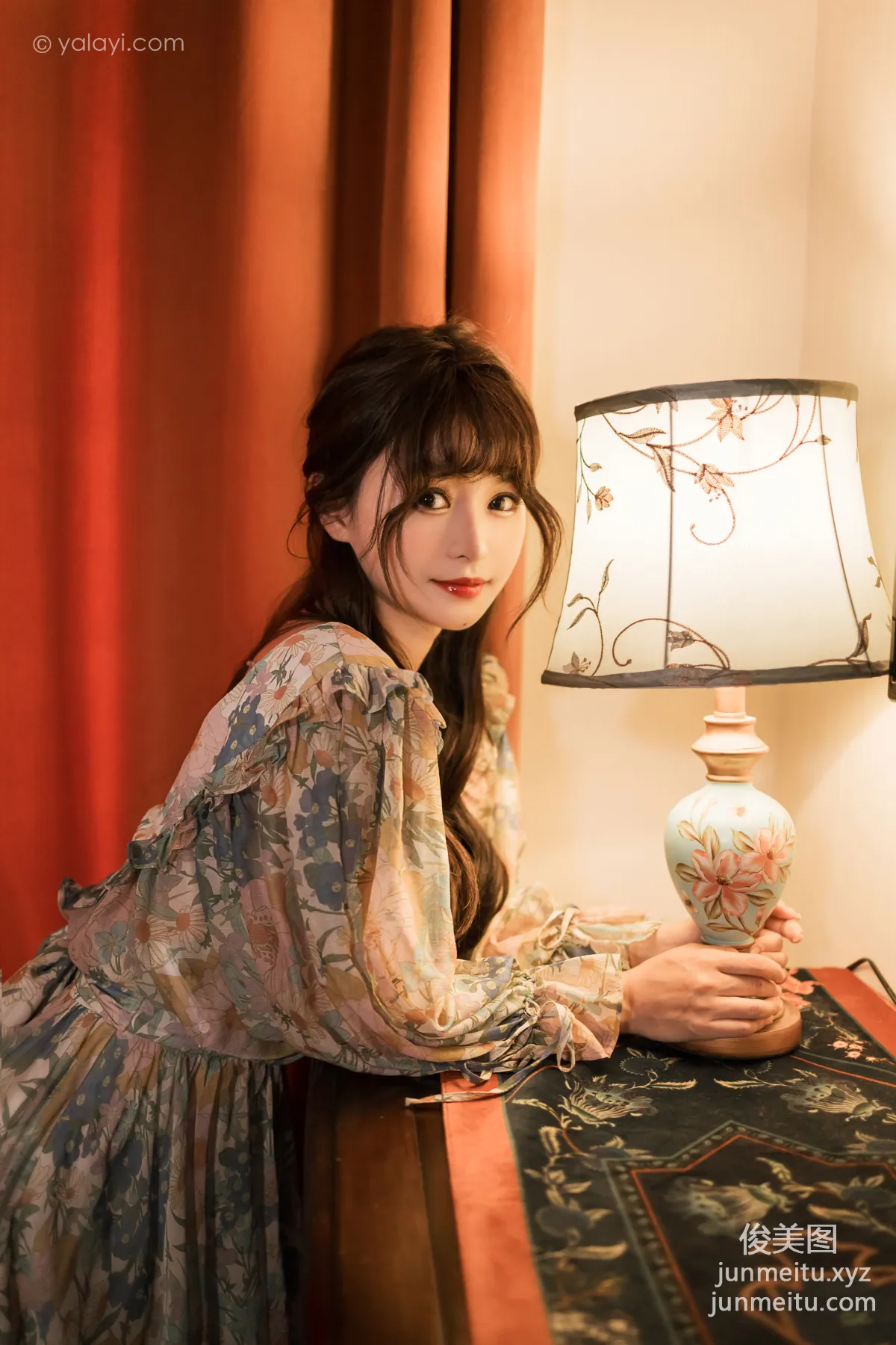 [YALAYI雅拉伊]2023.03.20 NO.1016 碎花裙少女 小亭 24