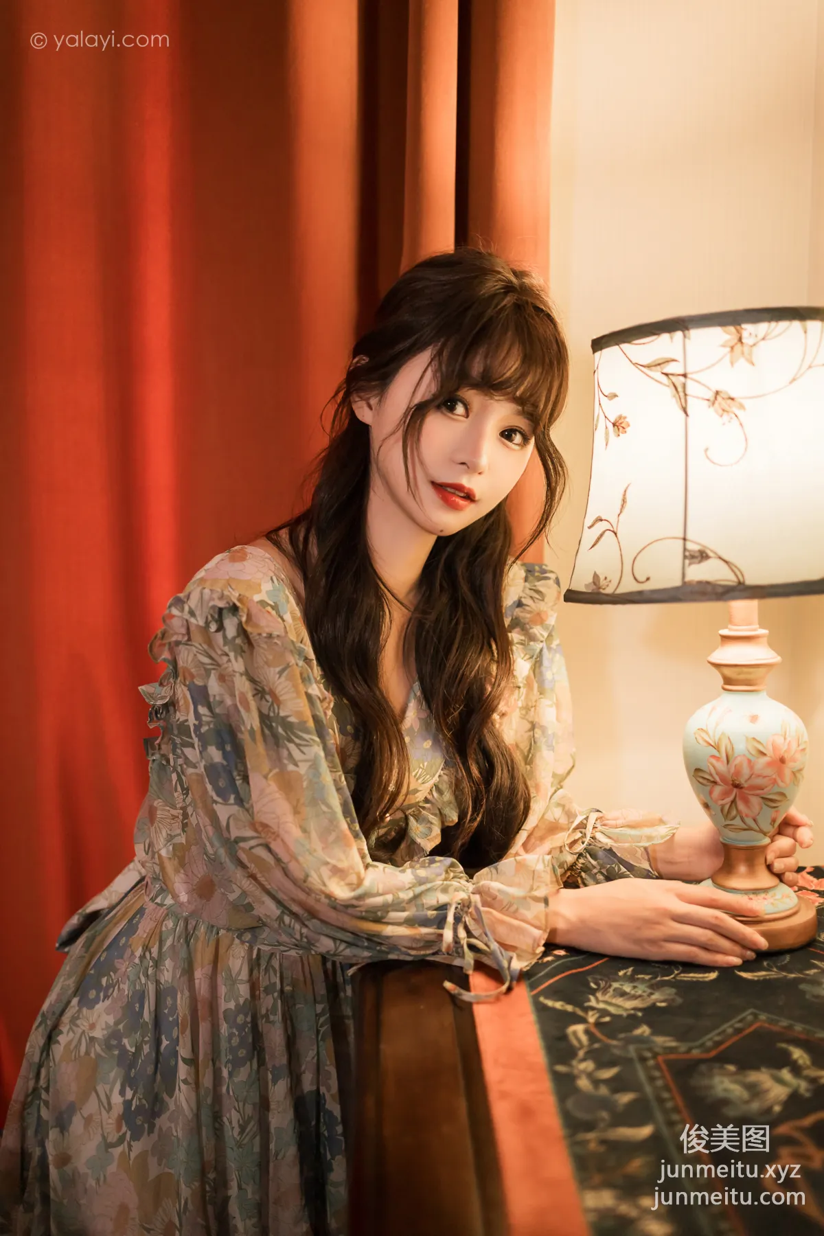 [YALAYI雅拉伊]2023.03.20 NO.1016 碎花裙少女 小亭 25