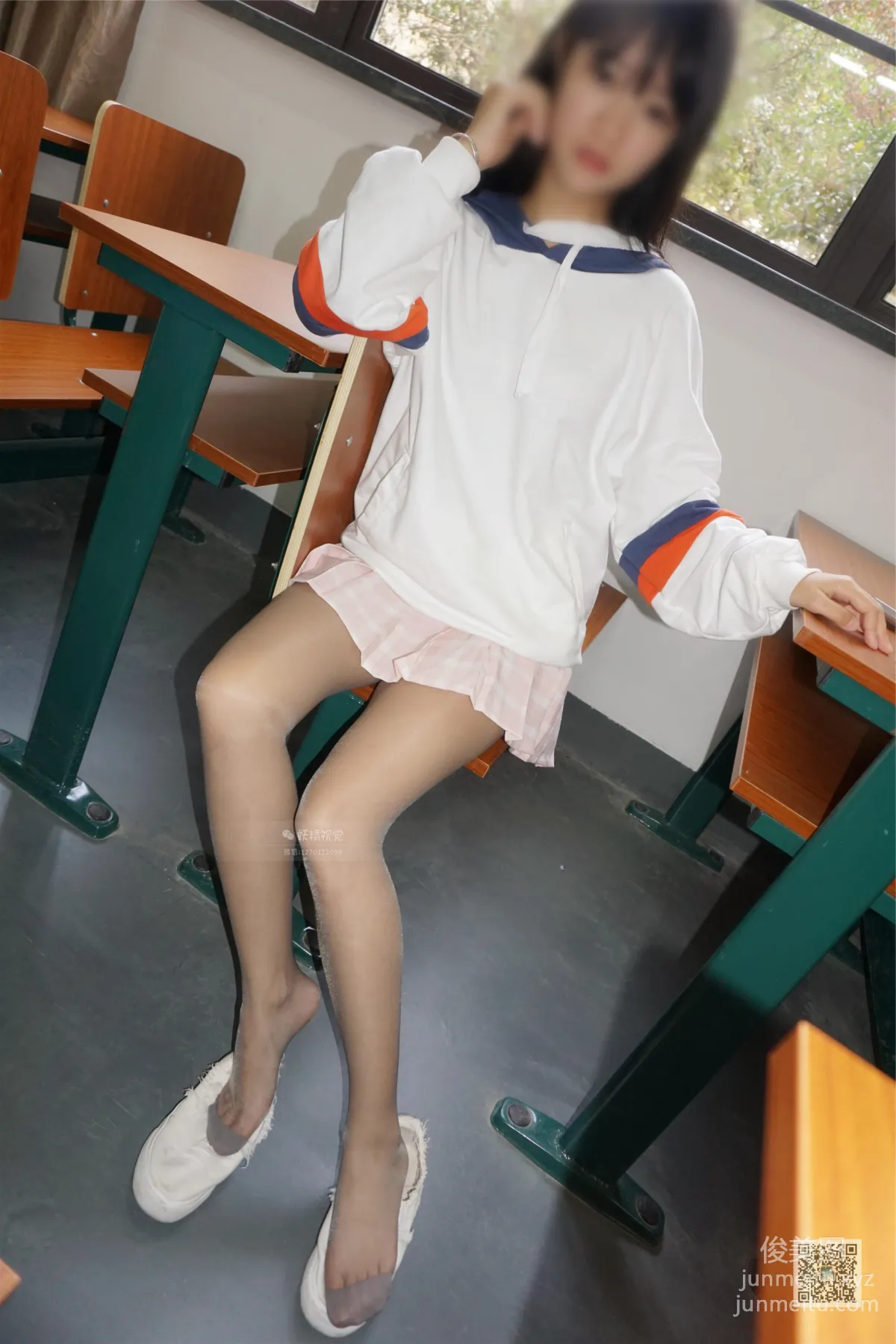 妖精視覺 NO.018 妮妮 我是你的同桌 [75P] 8