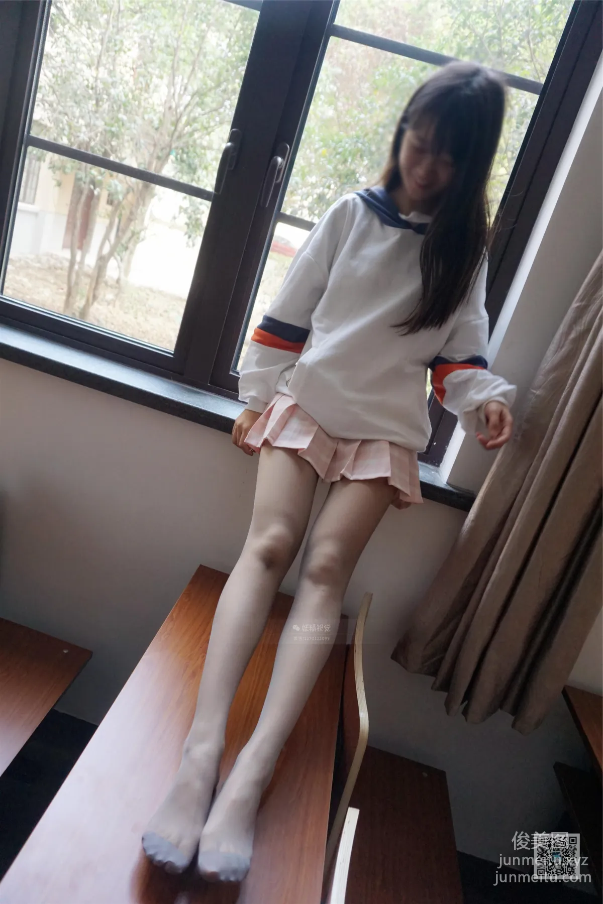 妖精視覺 NO.018 妮妮 我是你的同桌 [75P] 35