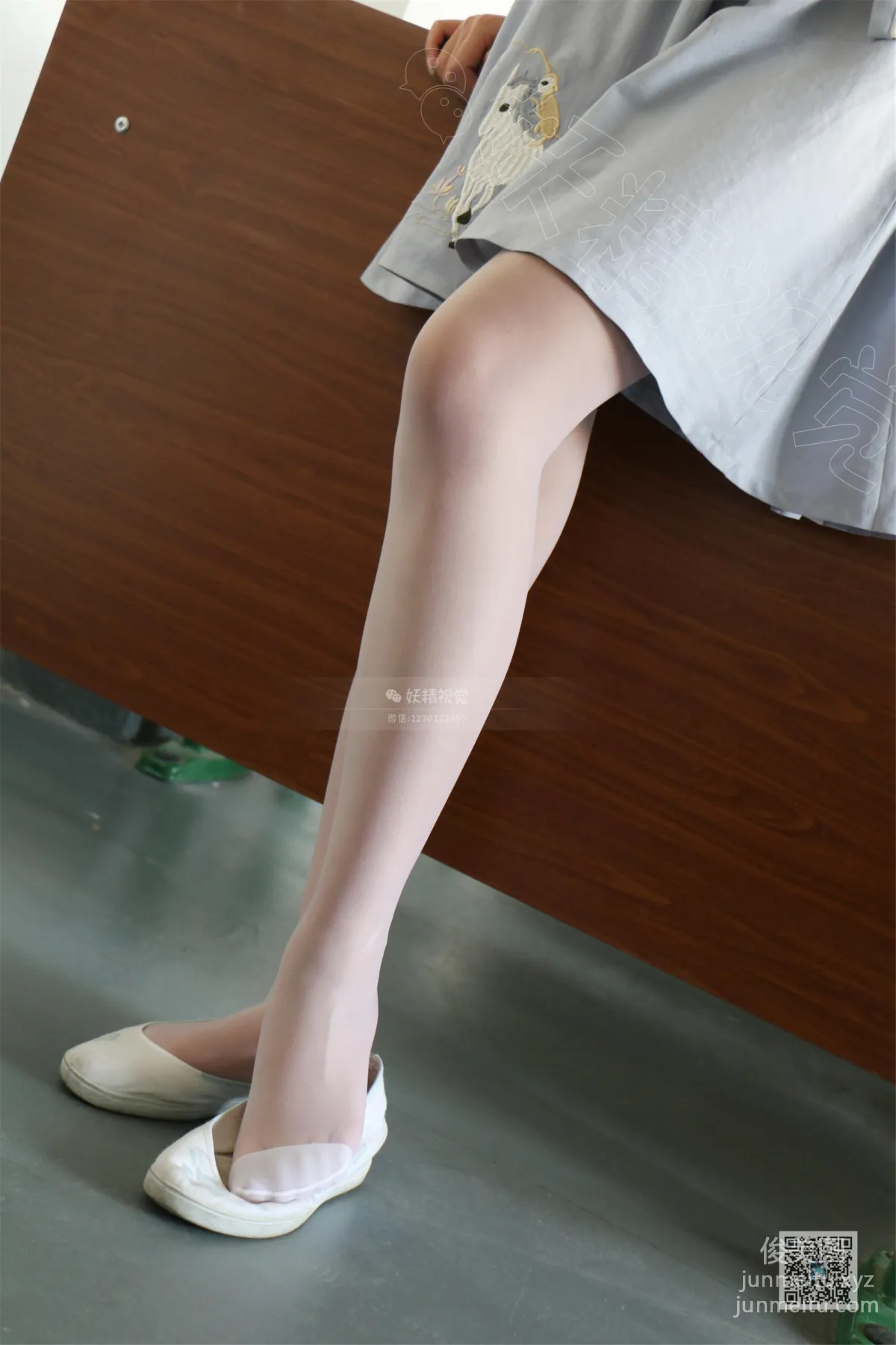 妖精視覺 NO.041 甜甜 純淨白絲 [66P] 45