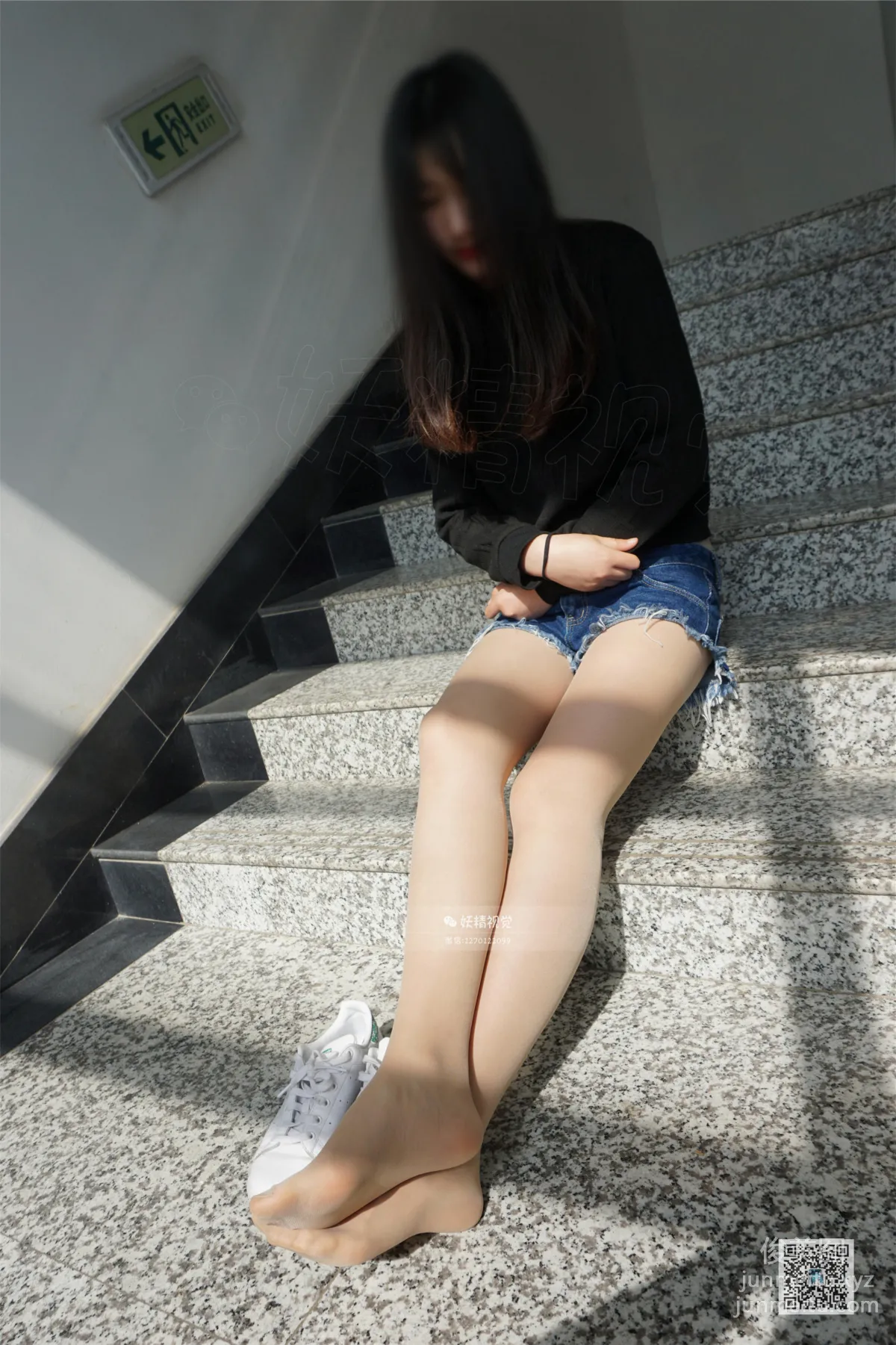 妖精視覺 NO.042 妞妞 俏皮的“熱褲”薄絲 [65P] 28