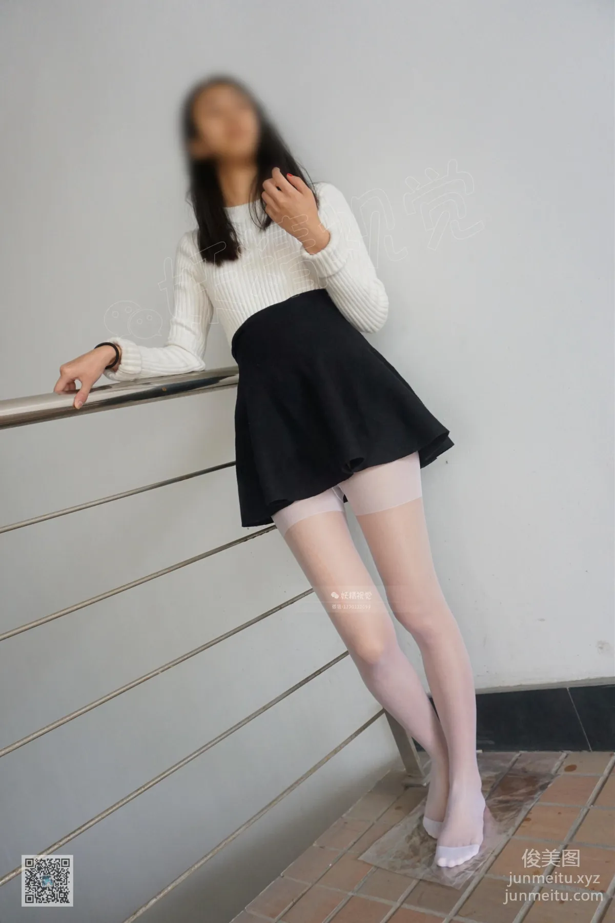 妖精視覺 NO.044 詩詩 風吹起白絲襪 [66P] 45