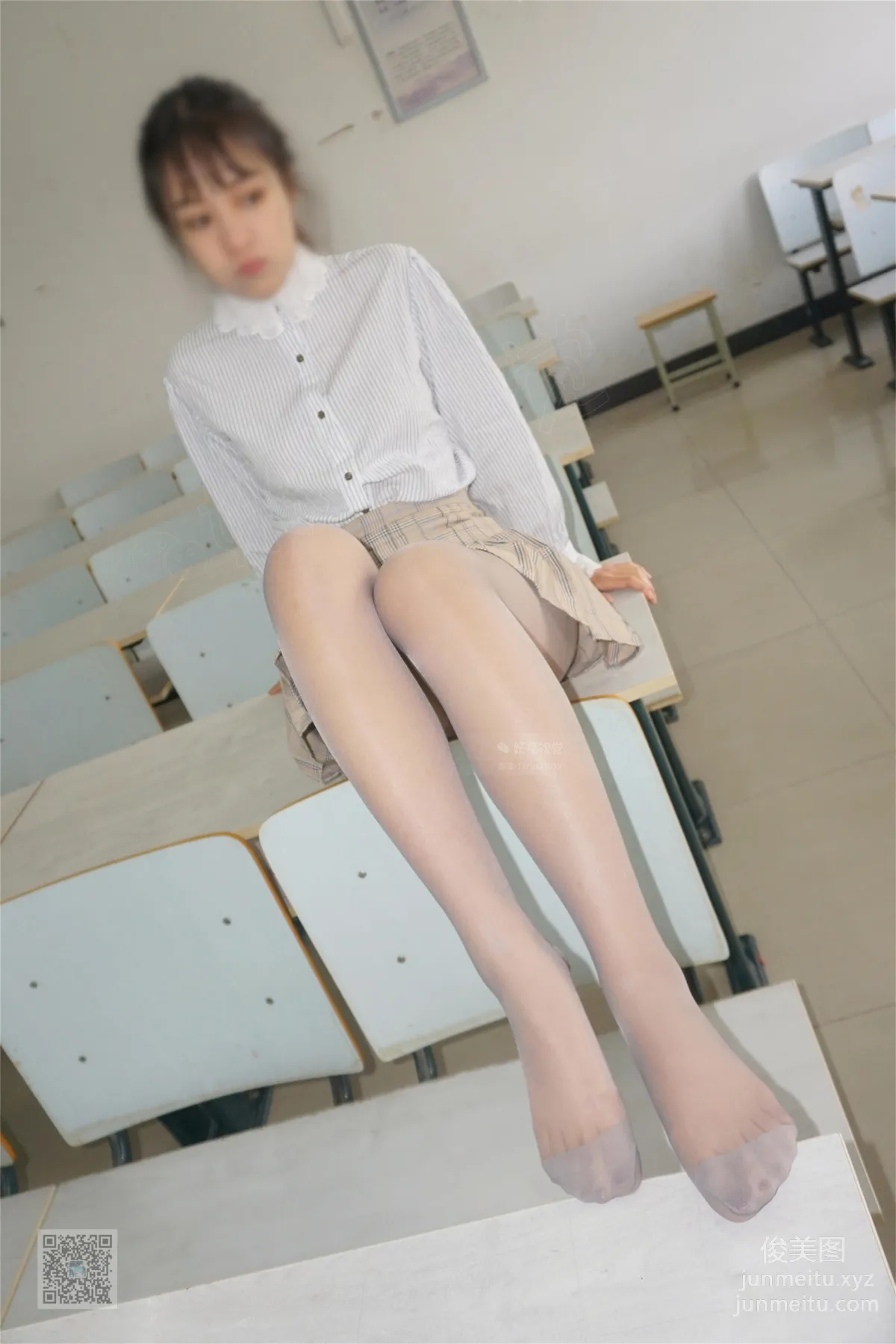 妖精視覺 NO.056 妖妖 教室的精靈灰絲 [63P] 6