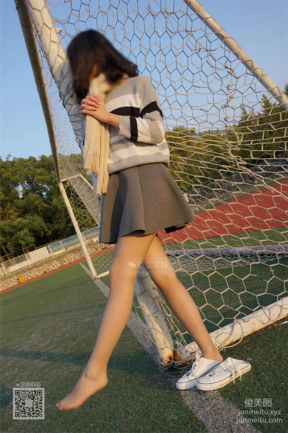 妖精視覺 NO.071 糖糖 綠茵場的灰絲 [61P] 11