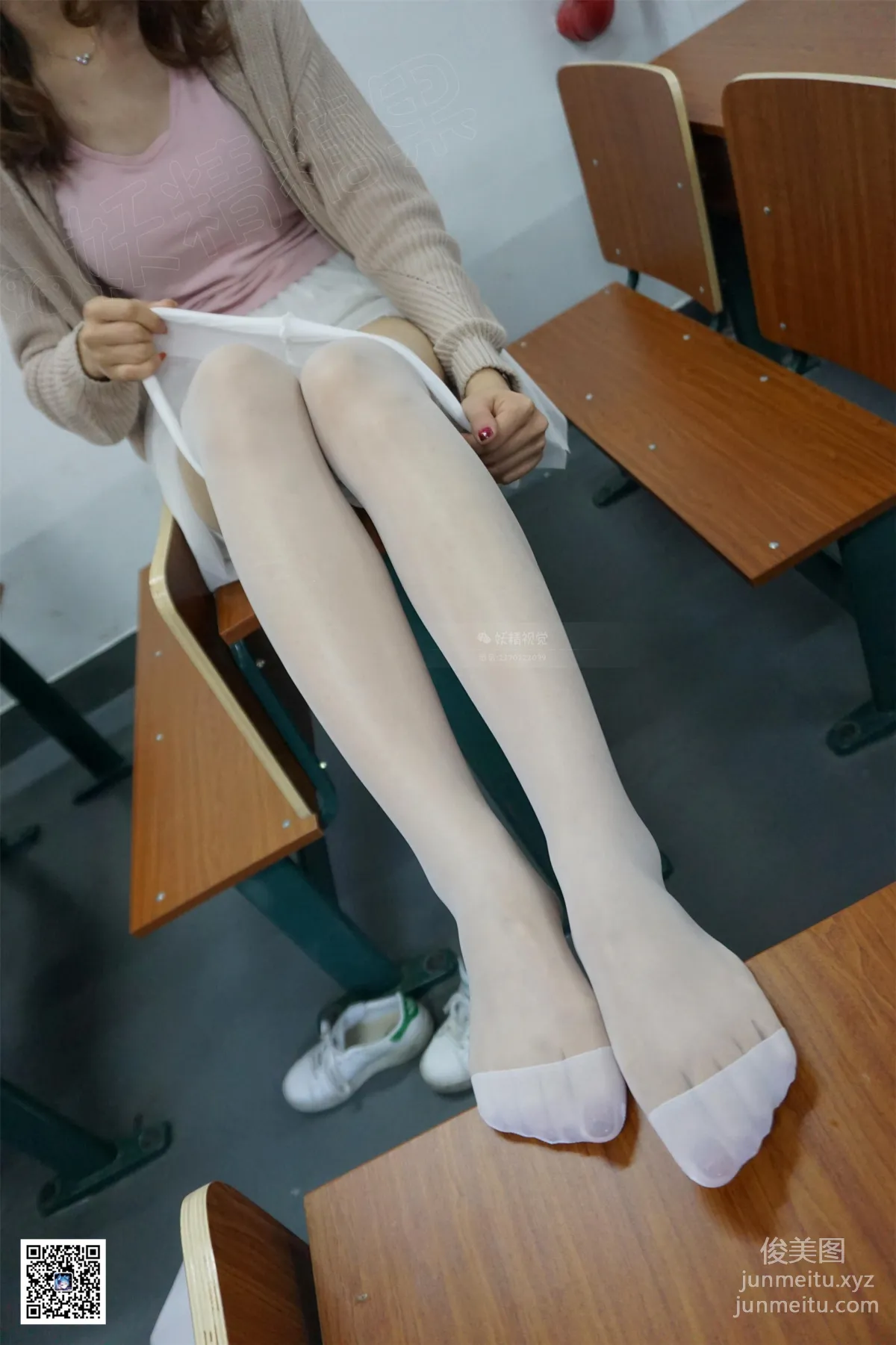 妖精視覺 NO.101 粥粥 安靜的絲襪少女 [82P] 64