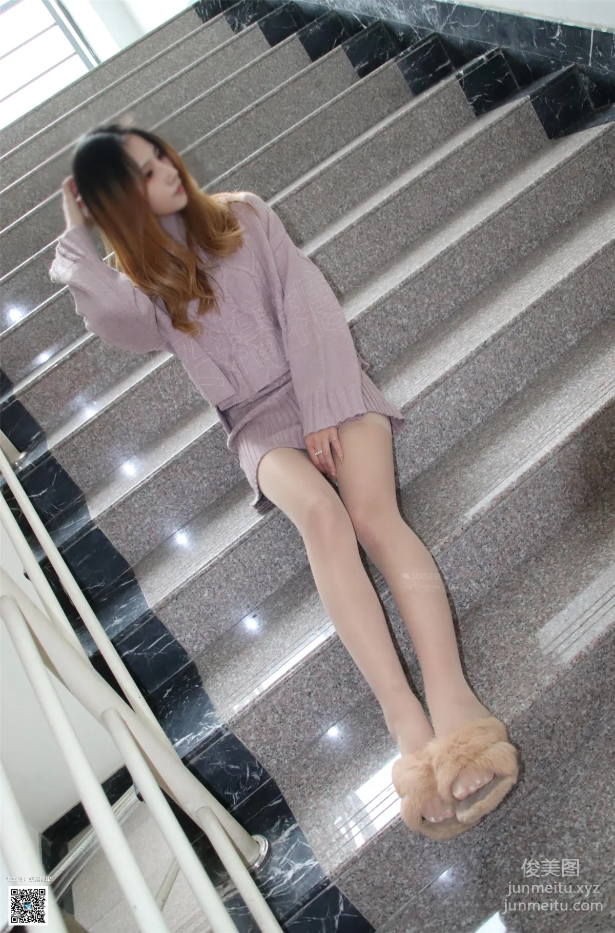妖精視覺 NO.134 小溪 般般入畫肉絲襪 [69P] 68