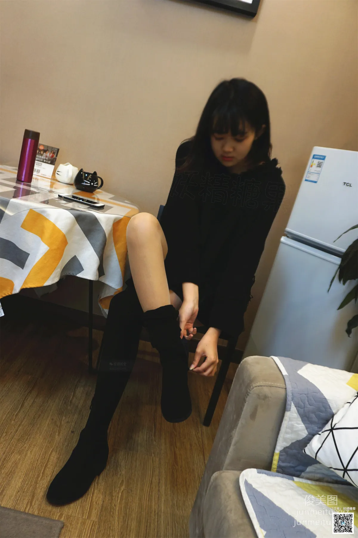 妖精視覺 NO.145 nono 【長靴+高跟】肉絲襪 [62P] 30